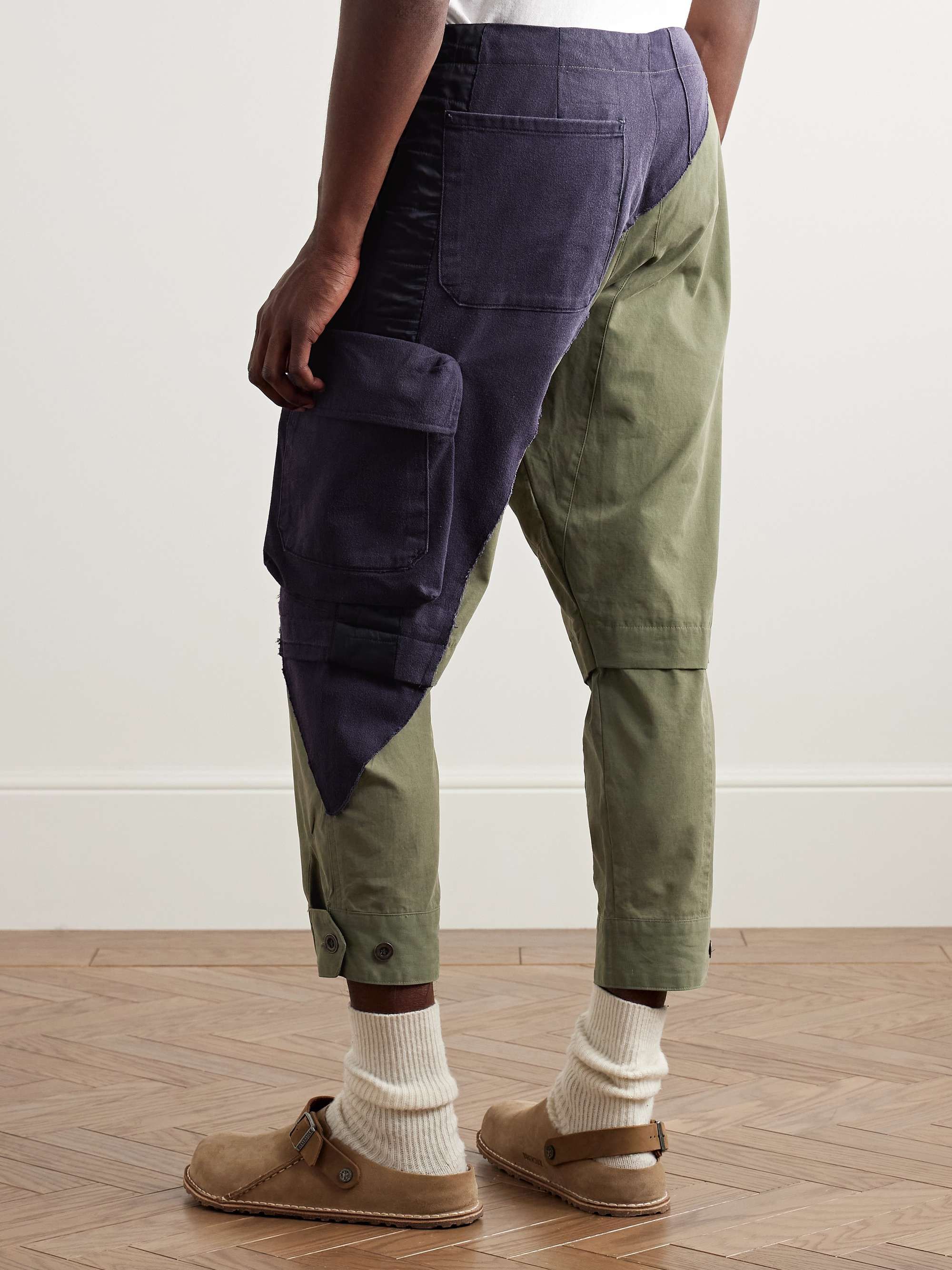 Greg Lauren $1250 Greg Lauren Army Jacket Navy Cargo Pant Size US 36 / EU 52 - 3 Thumbnail