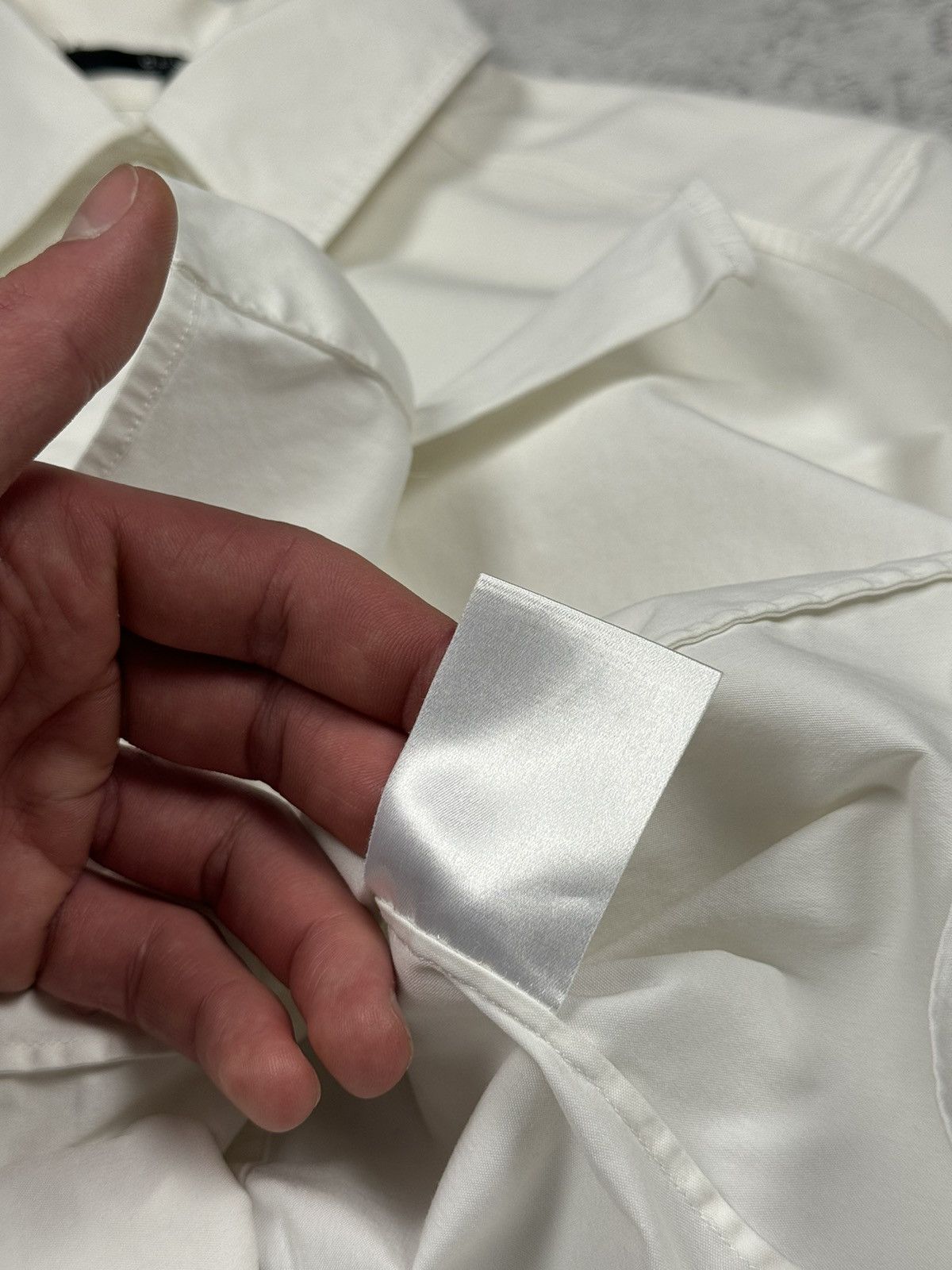 Gucci Rare Gucci Lace-Up White Shirt Size 40 Size S / US 4 / IT 40 - 18 Thumbnail