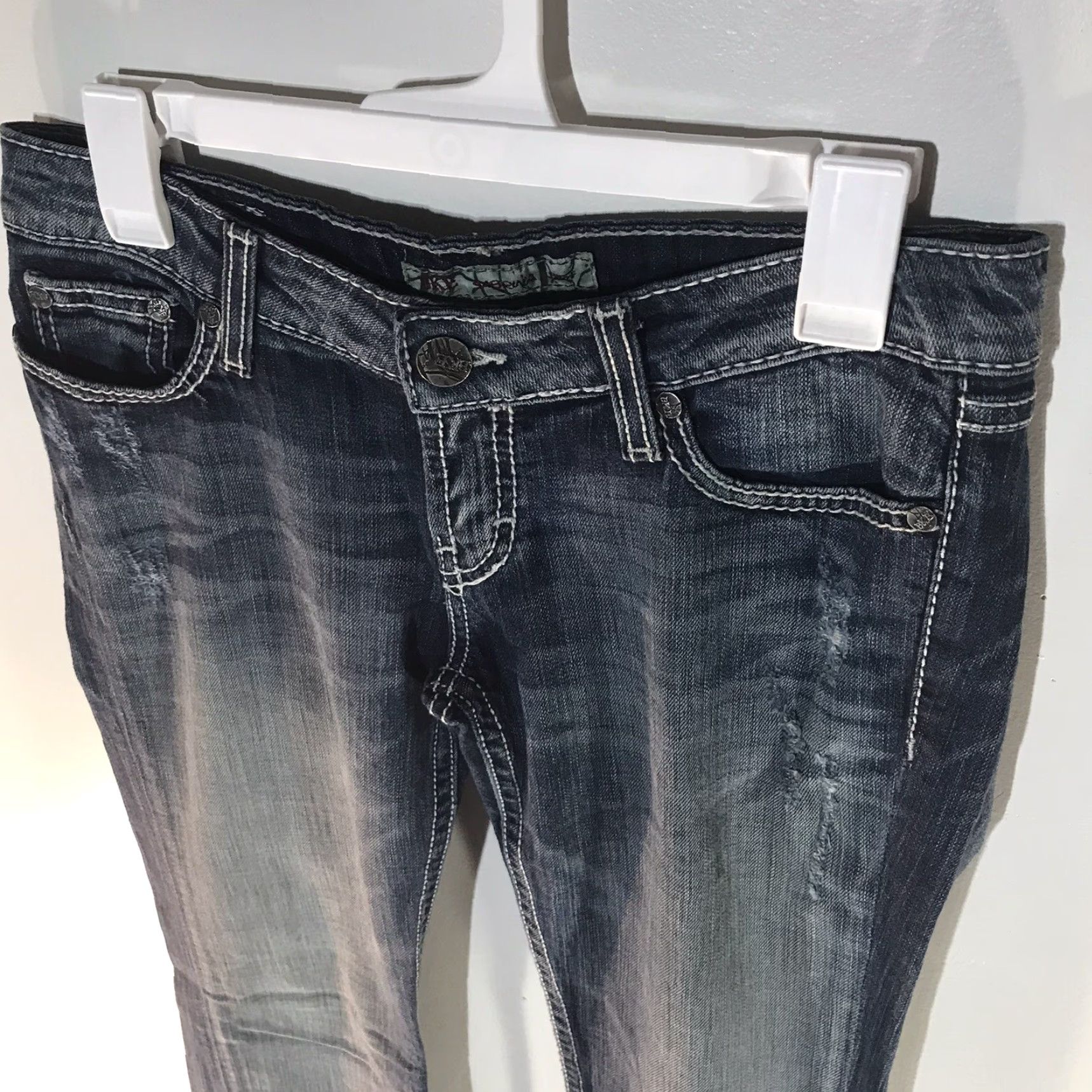 BKE BKE Sabrina Bootcut Jeans Womens Size 26 Blue Medium Wash Size 26" / US 2 / IT 38 - 3 Thumbnail