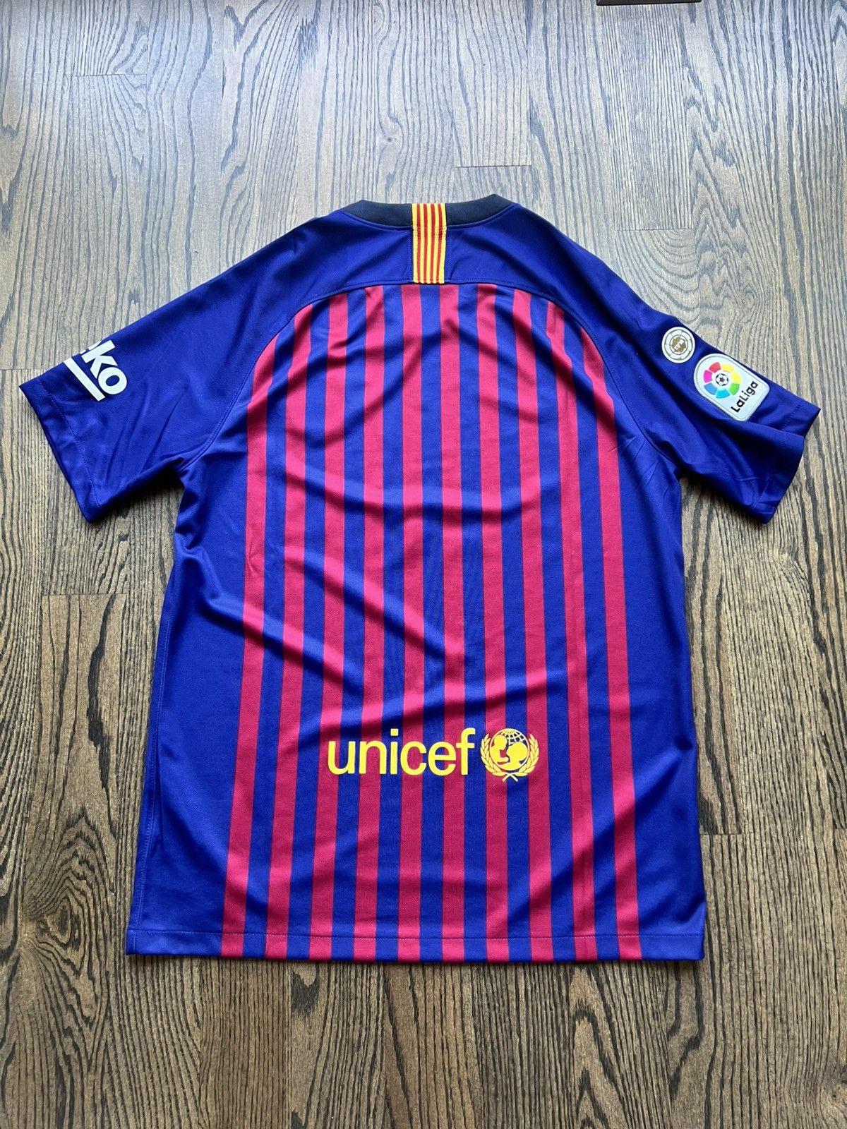 Nike Nike FC Barcelona Jersey 17/18 Size US M / EU 48-50 / 2 - 2 Thumbnail