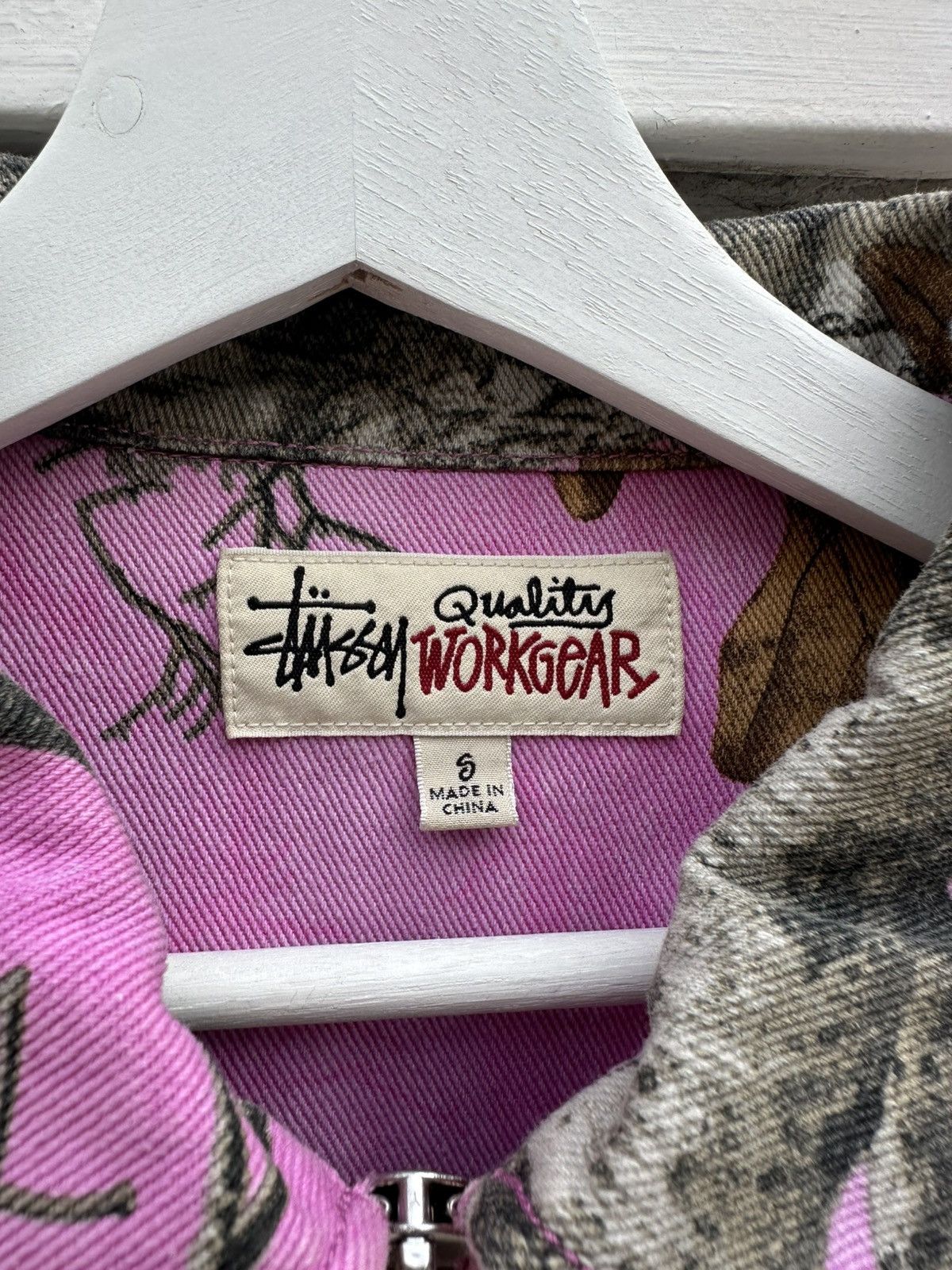 Stussy Stussy Pink Realtree Work Jacket Size US S / EU 44-46 / 1 - 3 Thumbnail