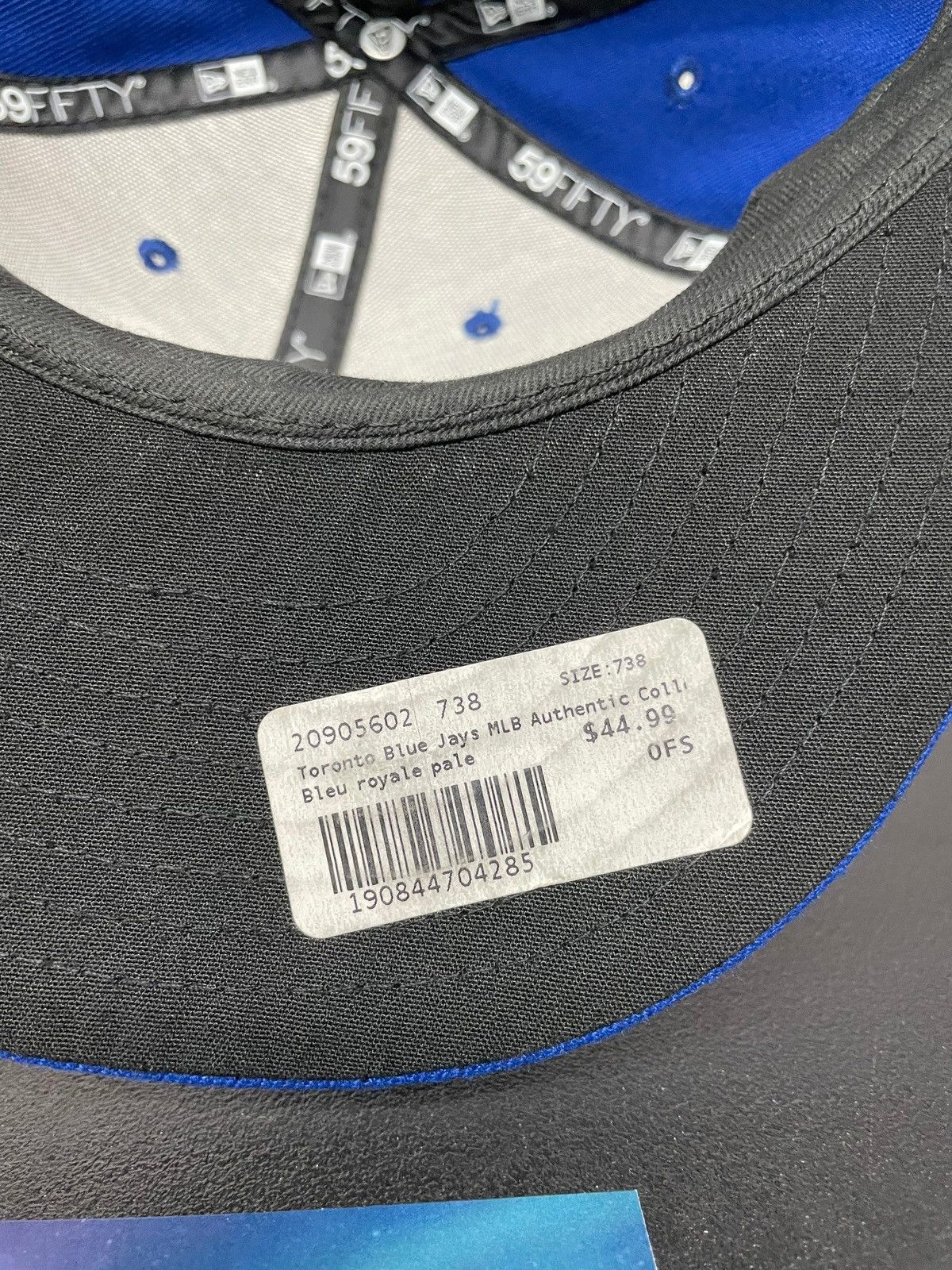 New Era Toronto Blue Jays Fitted hat Size ONE SIZE - 6 Thumbnail