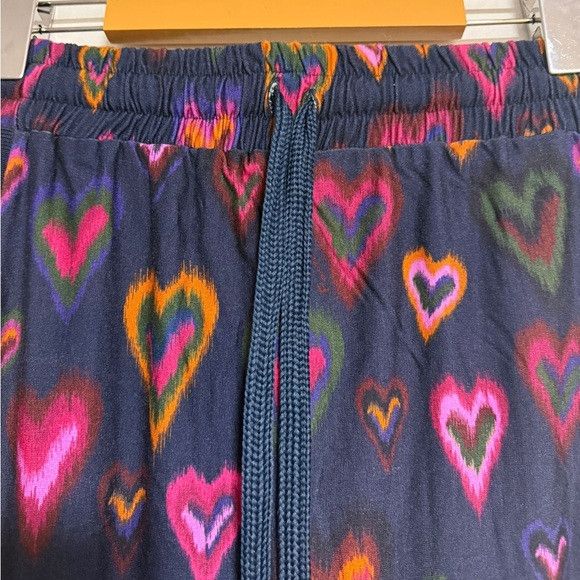 Farm Rio FARM Rio Heart Print Knit Set (Top & Skirt /2pc Set) – (XS) Size XS / US 0-2 / IT 36-38 - 3 Thumbnail