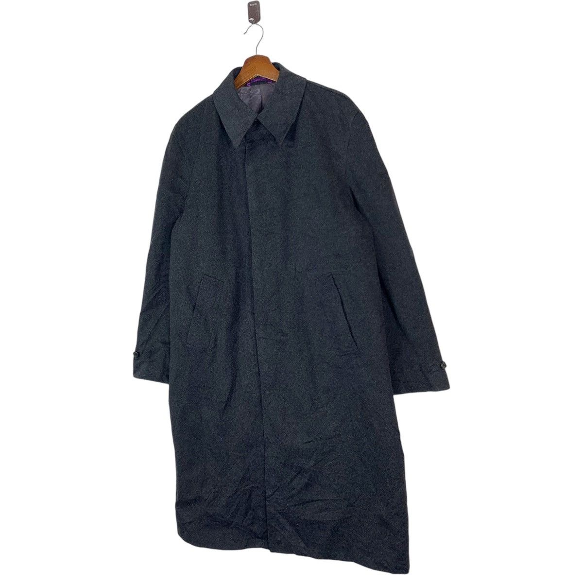 Paul Smith × Vintage VINTAGE PAUL SMITH COLLECTION WOOL OVERCOAT JACKET Size US L / EU 52-54 / 3 - 2 Thumbnail