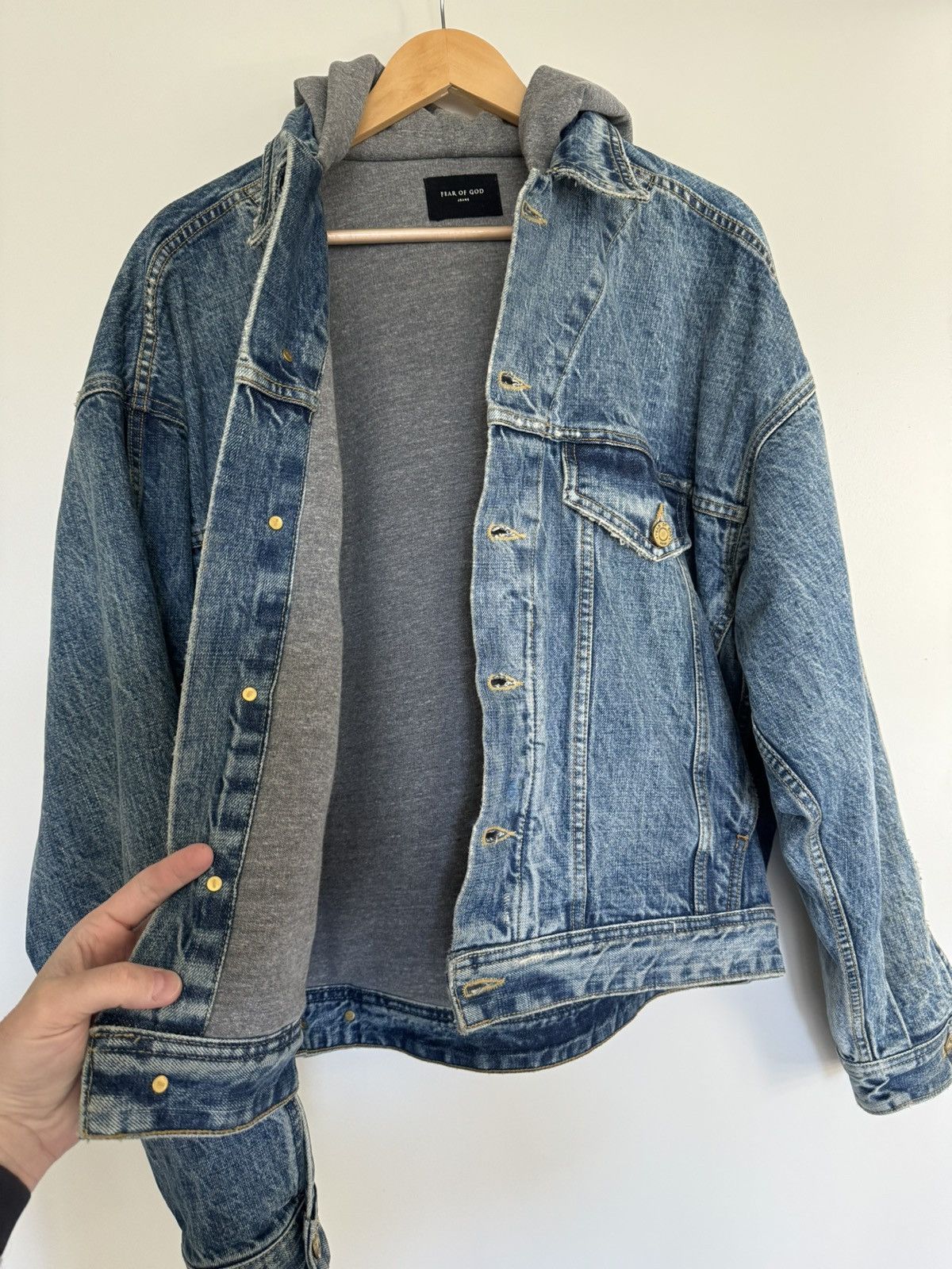 Fear of God Fear Of God 4th Collection Denim Jacket | Grailed