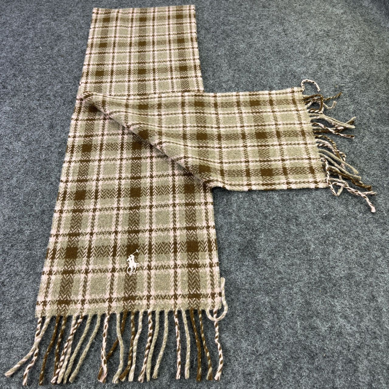 Ralph Lauren × Vintage Ralph Lauren Scarf / Muffler / Neckwear T545 Size ONE SIZE - 3 Thumbnail