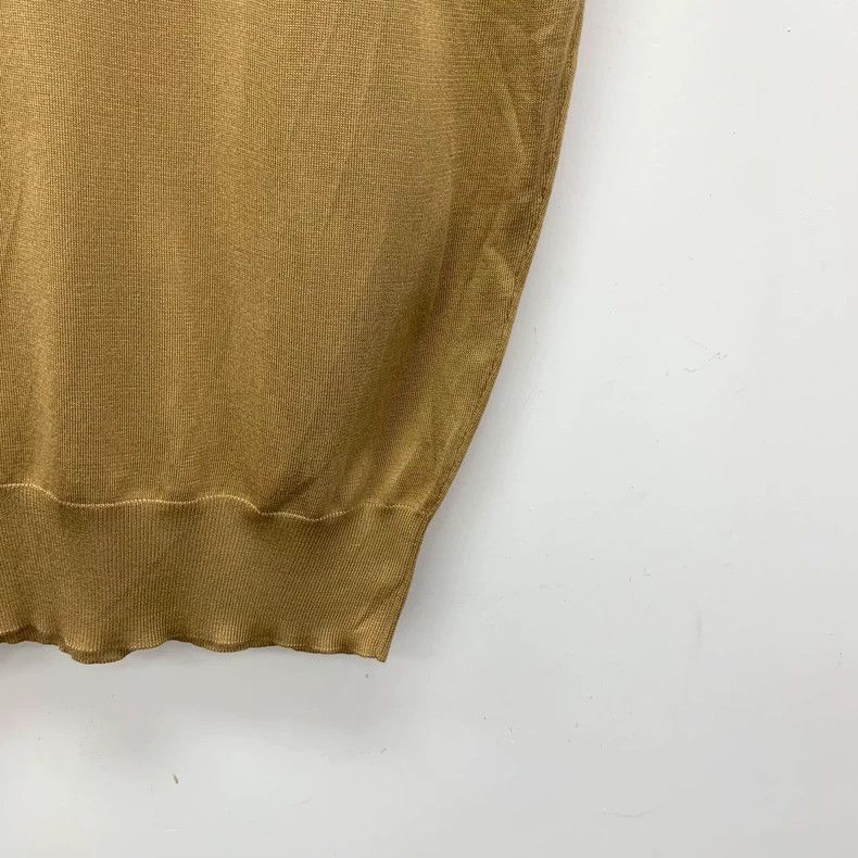 Prada Prada Brown logo mulberry silk knitted vest 2505-Nextarrow Size XS / US 0-2 / IT 36-38 - 4 Thumbnail