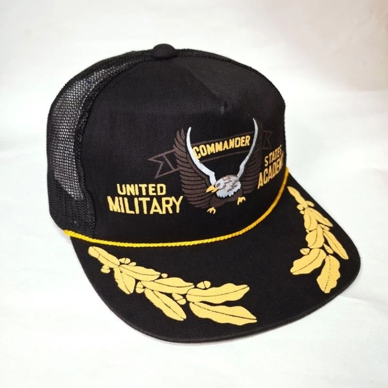 Vintage Commander Original Vintage Hat – Classic, Authentic Styl Size ONE SIZE - 3 Thumbnail