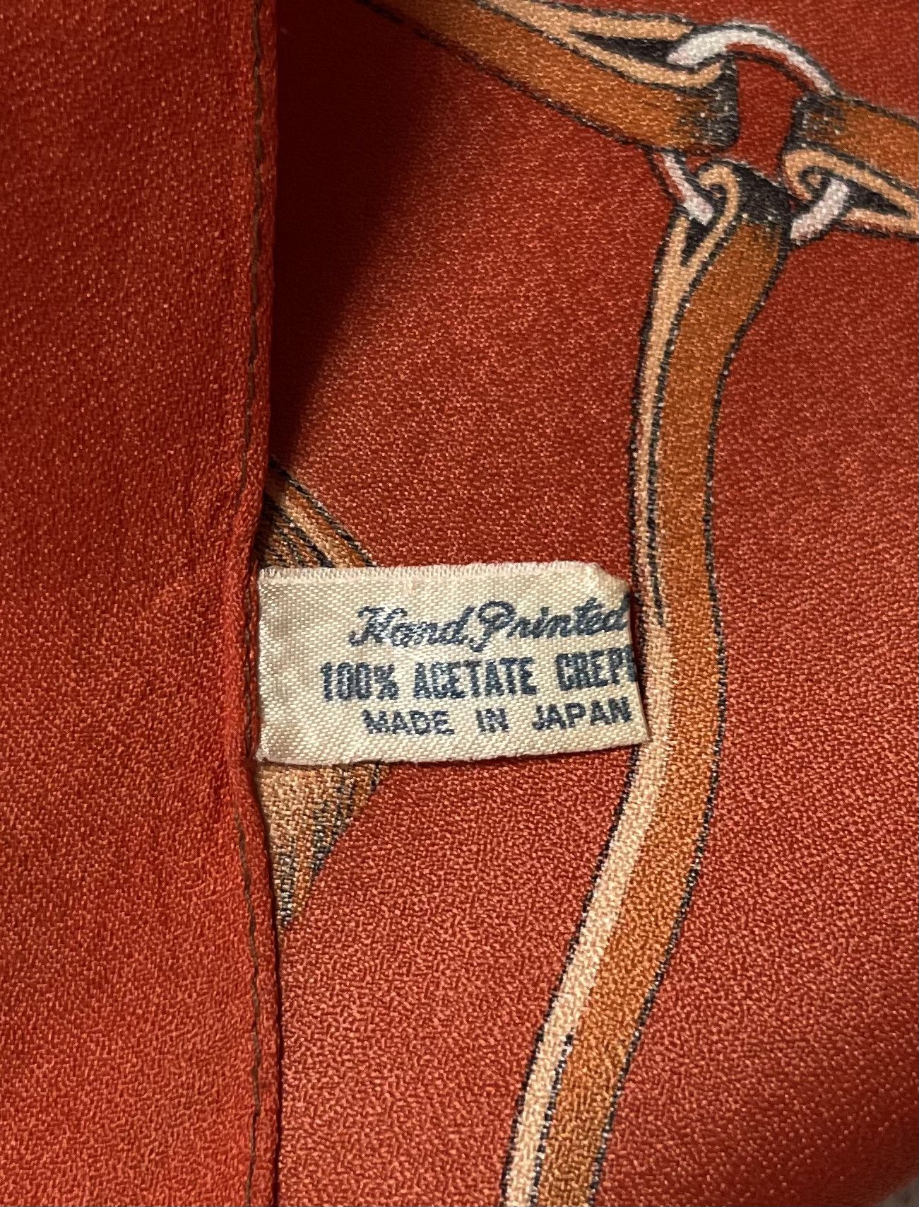 Other Women’s Acetate Scarf Vintage Japan Size ONE SIZE - 7 Thumbnail
