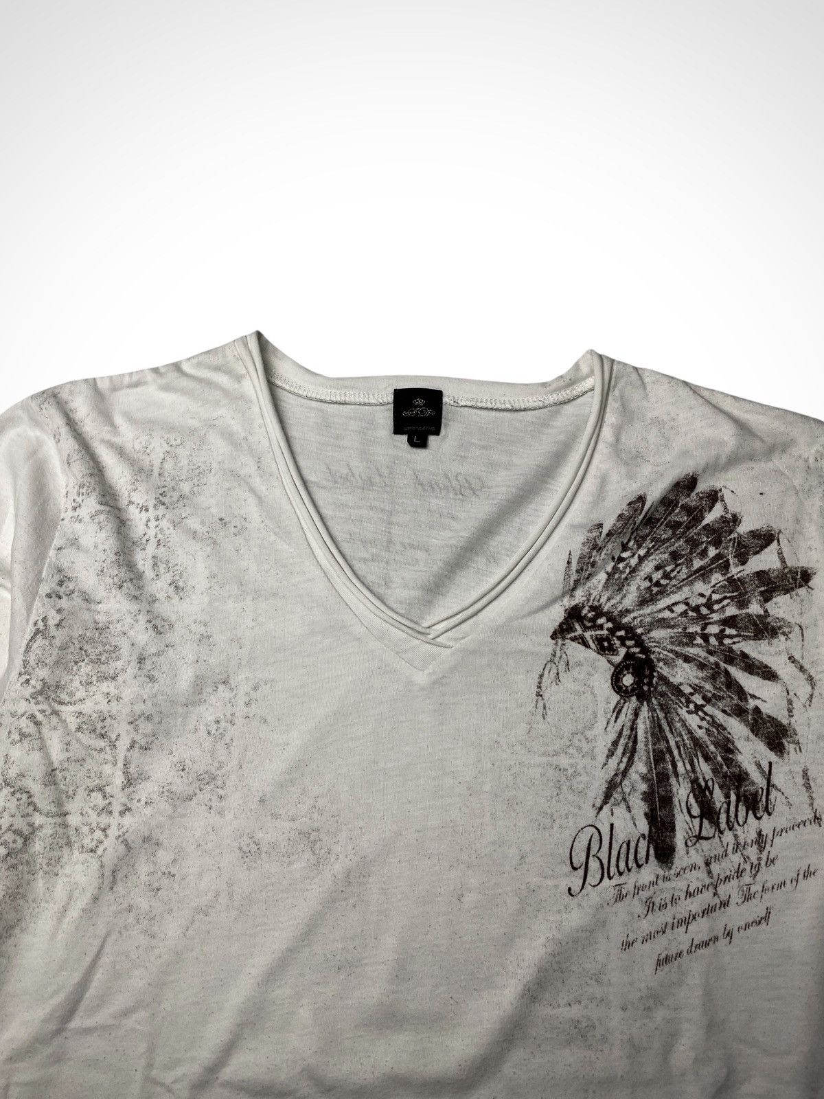 If Six Was Nine Semantic Design Poem Ethnic Longsleeve Size US M / EU 48-50 / 2 - 2 Thumbnail