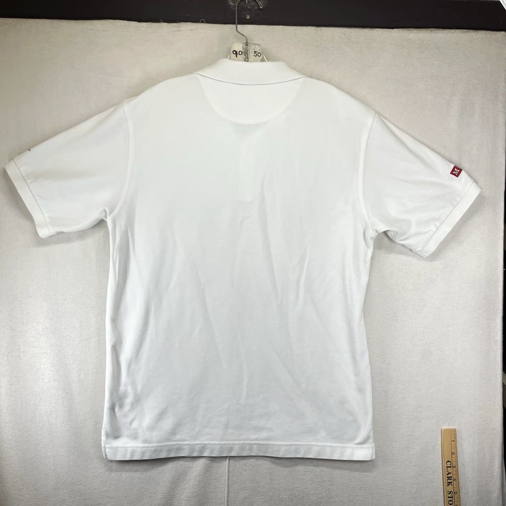 Nike Nike Dri-Fit Victory Polo Shirt Men White Medium Embroidered Matrix Flight System Logo Nike Dri-FIT Golf Casual Size US M / EU 48-50 / 2 - 2 Thumbnail