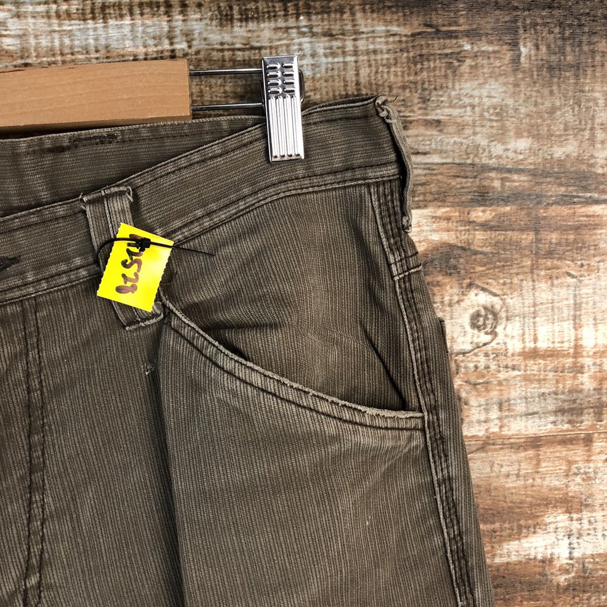 Faded Glory × Japanese Brand Dogman Brown Cargo Multipocket Pants #A2528 Size US 31 - 8 Thumbnail