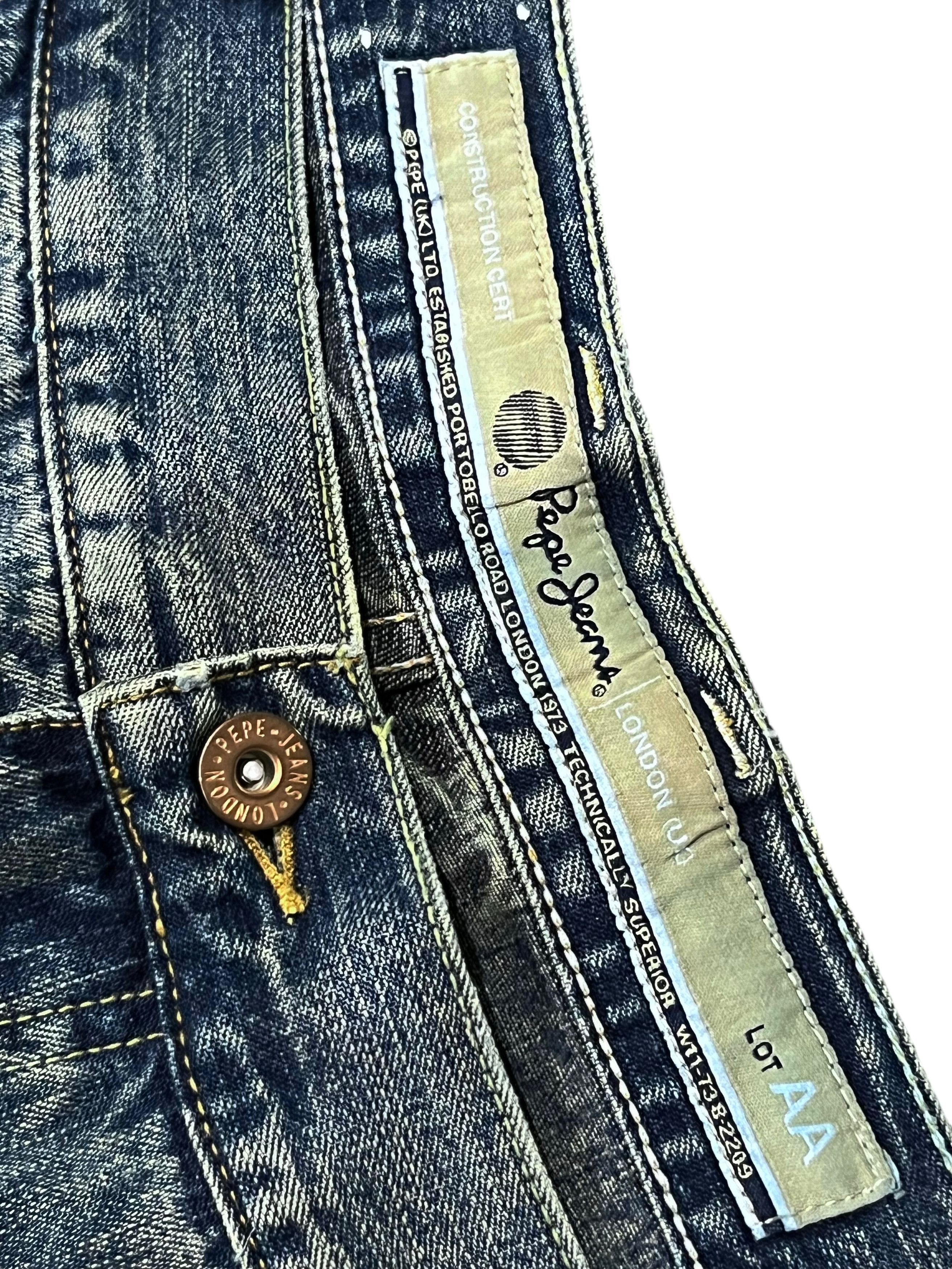 Pepe Jeans SIZE 48” BIG SIZE ULTRA RARE💥Vtg PEPE JEANS Patchwork Denim Size US 44 / EU 60 - 13 Thumbnail