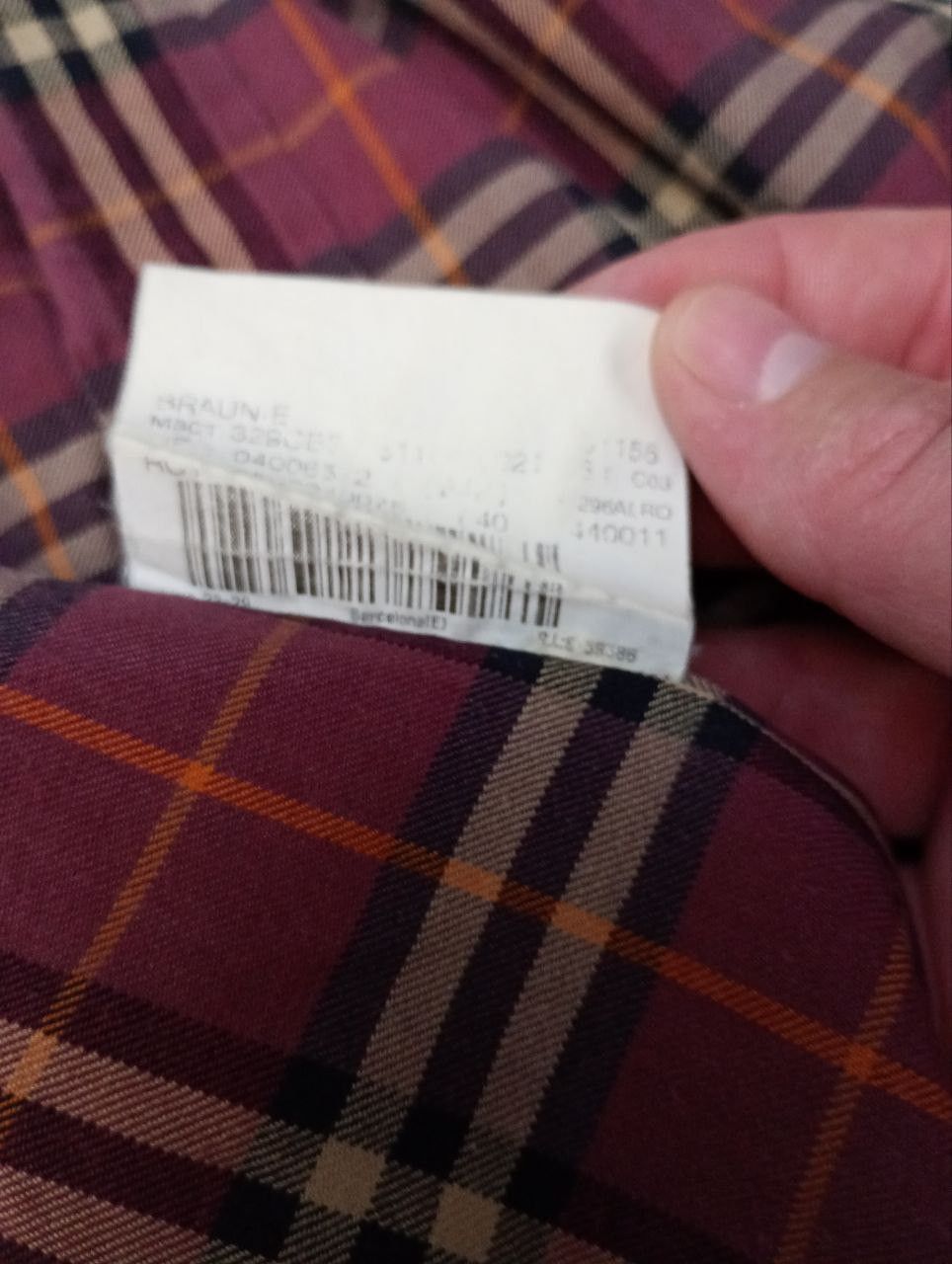 Burberry × Designer Burberry Checkered Shirt Vintage Size 6 Size US XXL / EU 58 / 5 - 12 Thumbnail