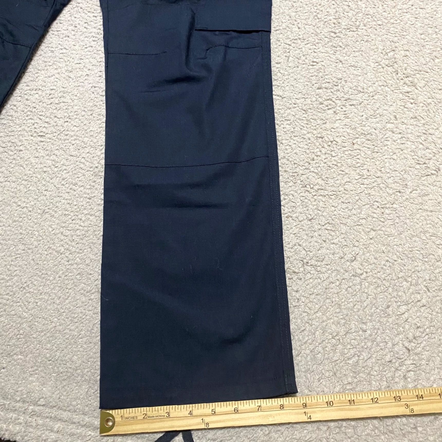 Vintage LAPG Womens Pants Blue Cargo Ripstop Tactical Utility Straight Work OPS Size 27" / US 4 / IT 40 - 5 Thumbnail