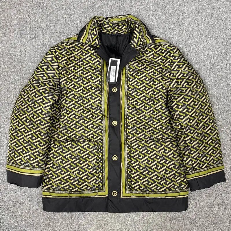Versace Versace Color Block Cotton Jacket for Men 0089 Size US L / EU 52-54 / 3 - 1 Thumbnail