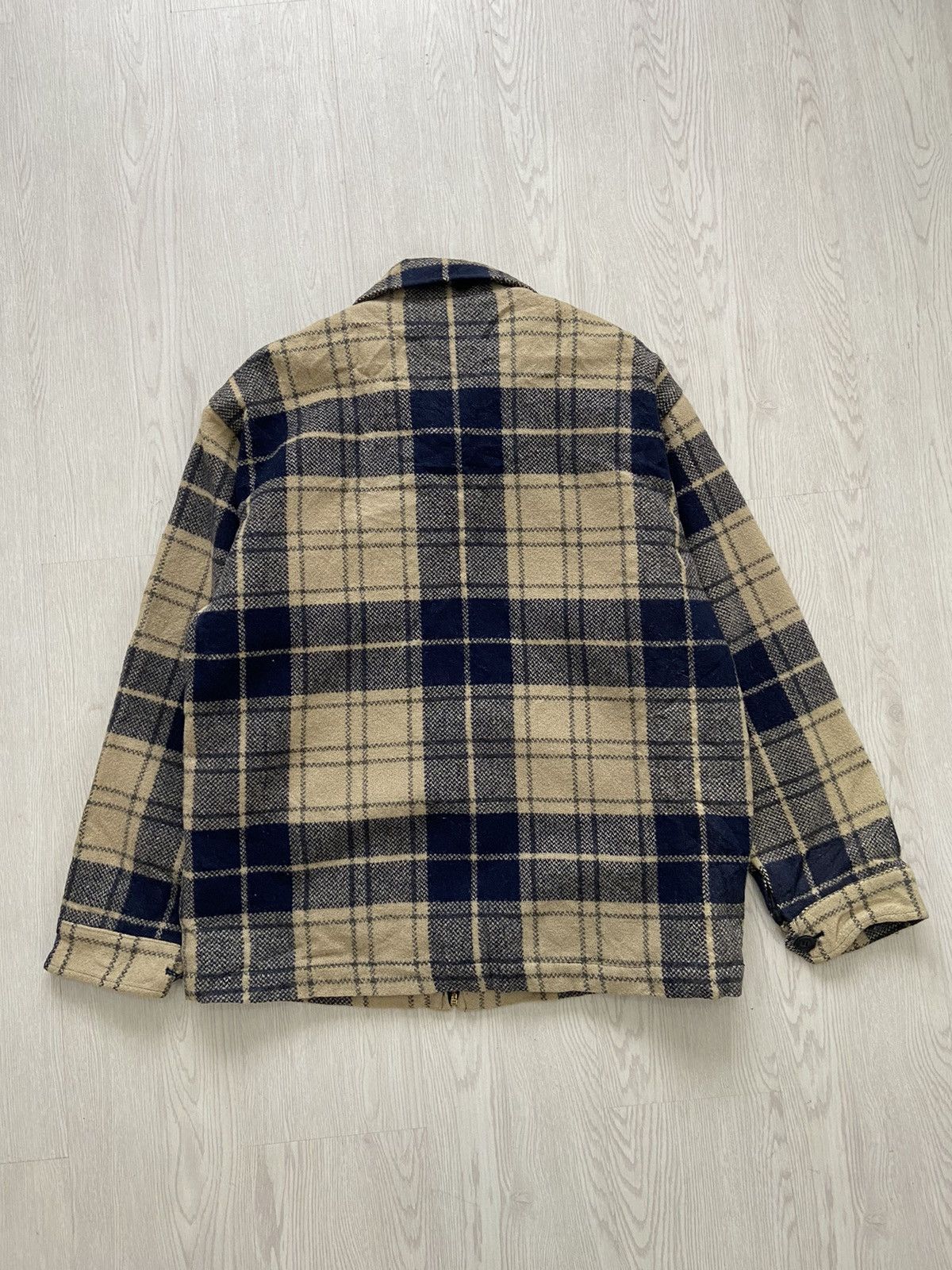 Oshkosh Vintage 1990’s Oshkosh Detroit Wool Plaid Jacket Size US L / EU 52-54 / 3 - 5 Thumbnail