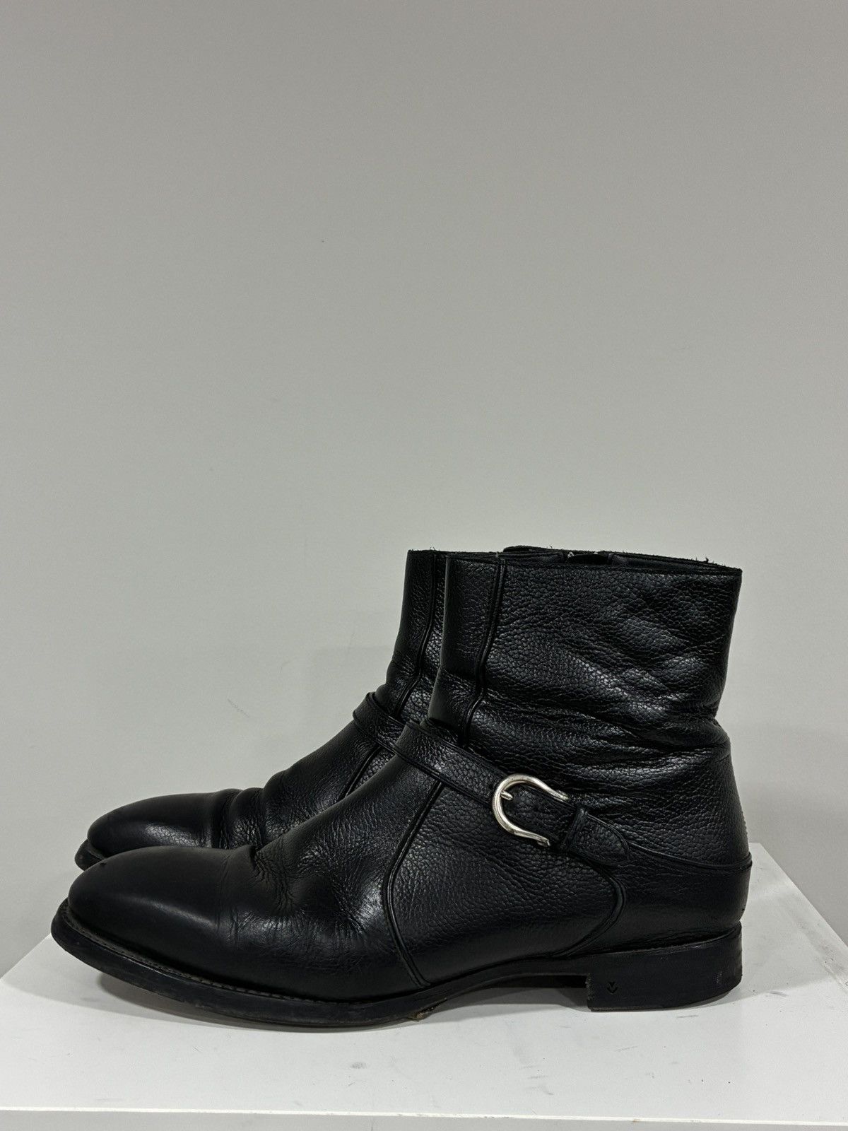 John Varvatos Regent Buckle Boot 12 Size US 12 / EU 45 - 2 Thumbnail