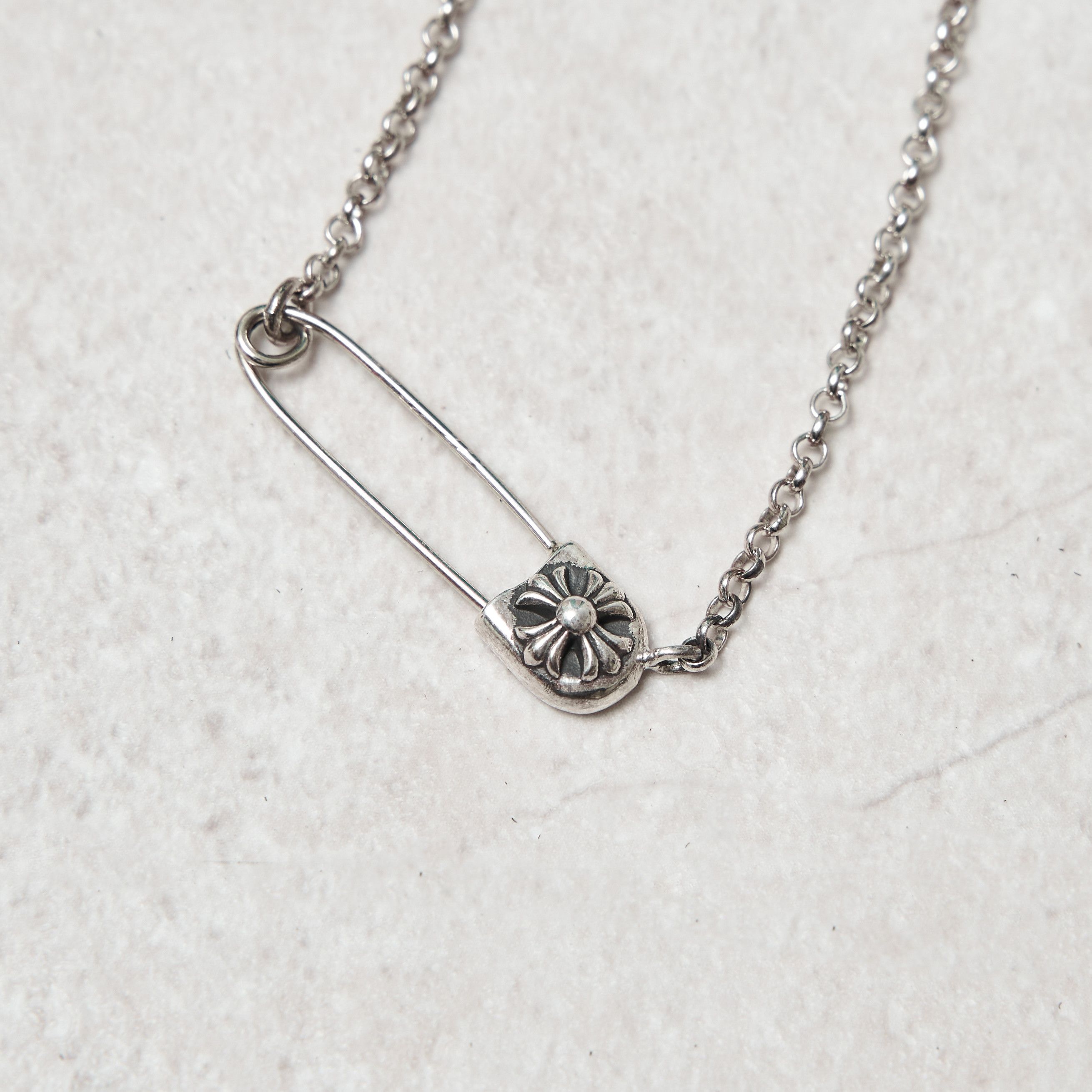 Chrome Hearts CHROME HEARTS Safety Pin Sliver Necklace Size ONE SIZE - 3 Thumbnail