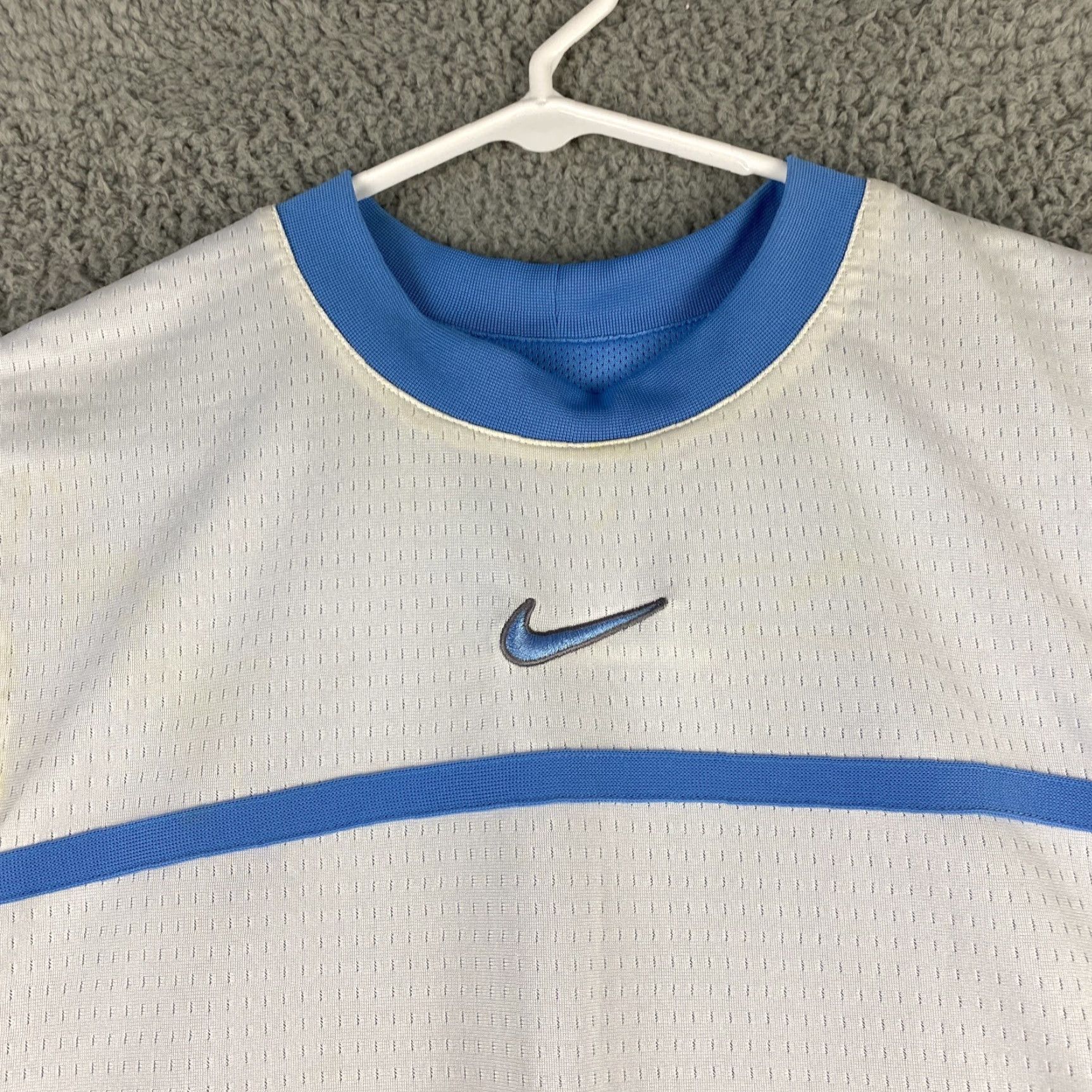 Nike Nike Men's Team Jersey Basketball Sleeveless Tank Shirt Reversible Blue /49-6 L Size 44-? Size US L / EU 52-54 / 3 - 2 Thumbnail