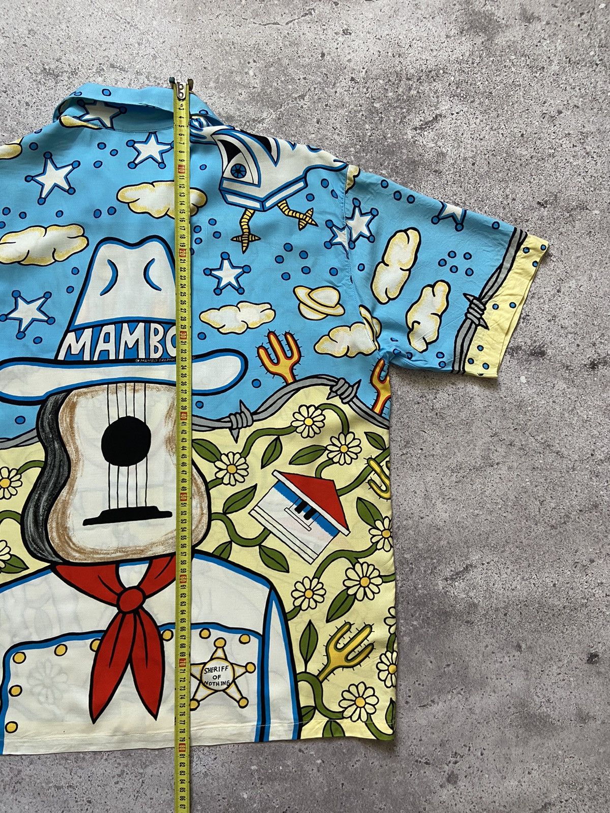 Mambo Vintage Very Rare Mambo Sheriff Of Nothing Shirt 2001 Size US S / EU 44-46 / 1 - 12 Thumbnail