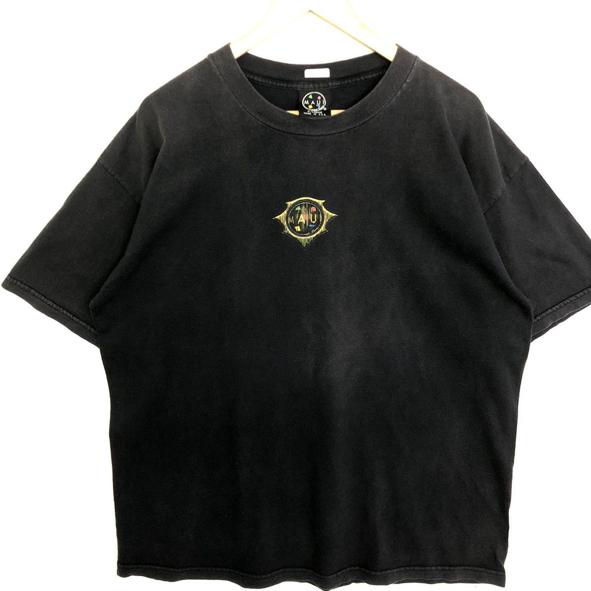 Maui and Sons × Vintage Vintage Maui And Sons Ocean Soul Backhitt Surfing Tshirt Size US XL / EU 56 / 4 - 10 Thumbnail