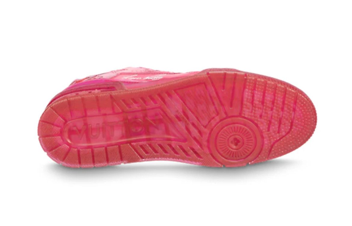 Louis Vuitton Louis Vuitton trainer sneakers Pink PVC Size US 6.5 / EU 39-40 - 9 Thumbnail