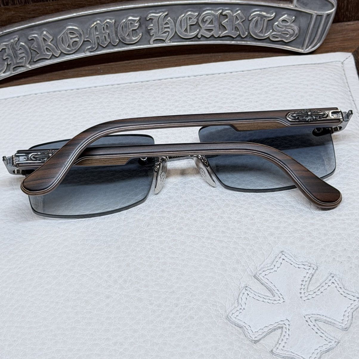 Chrome Hearts Chrome Hearts DEEP II Sunglasses Size ONE SIZE - 2 Thumbnail