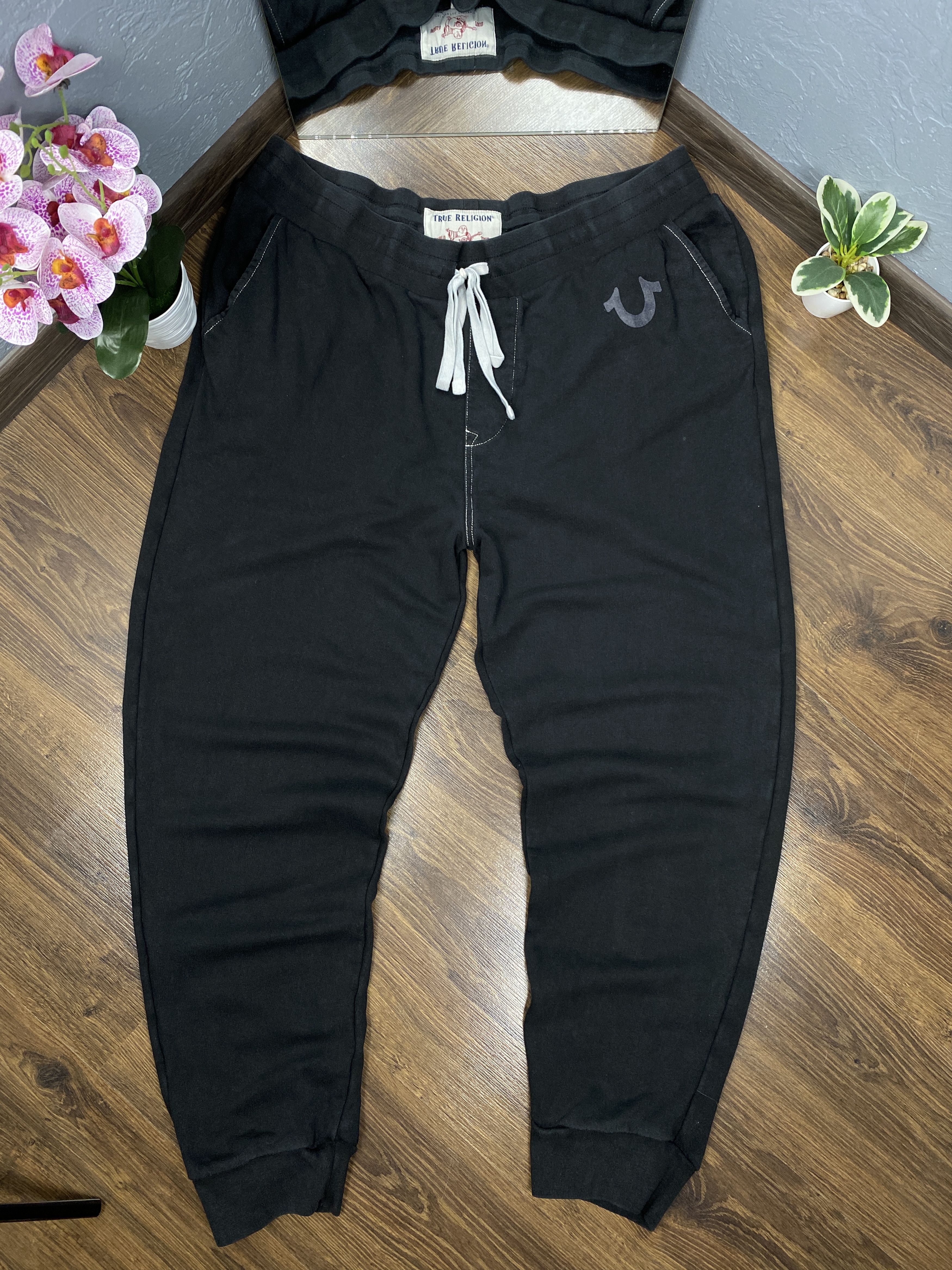 True Religion True Religion Vintage Mens Sweatpants Baggy Track Pants Size US 38 / EU 54 - 1 Thumbnail