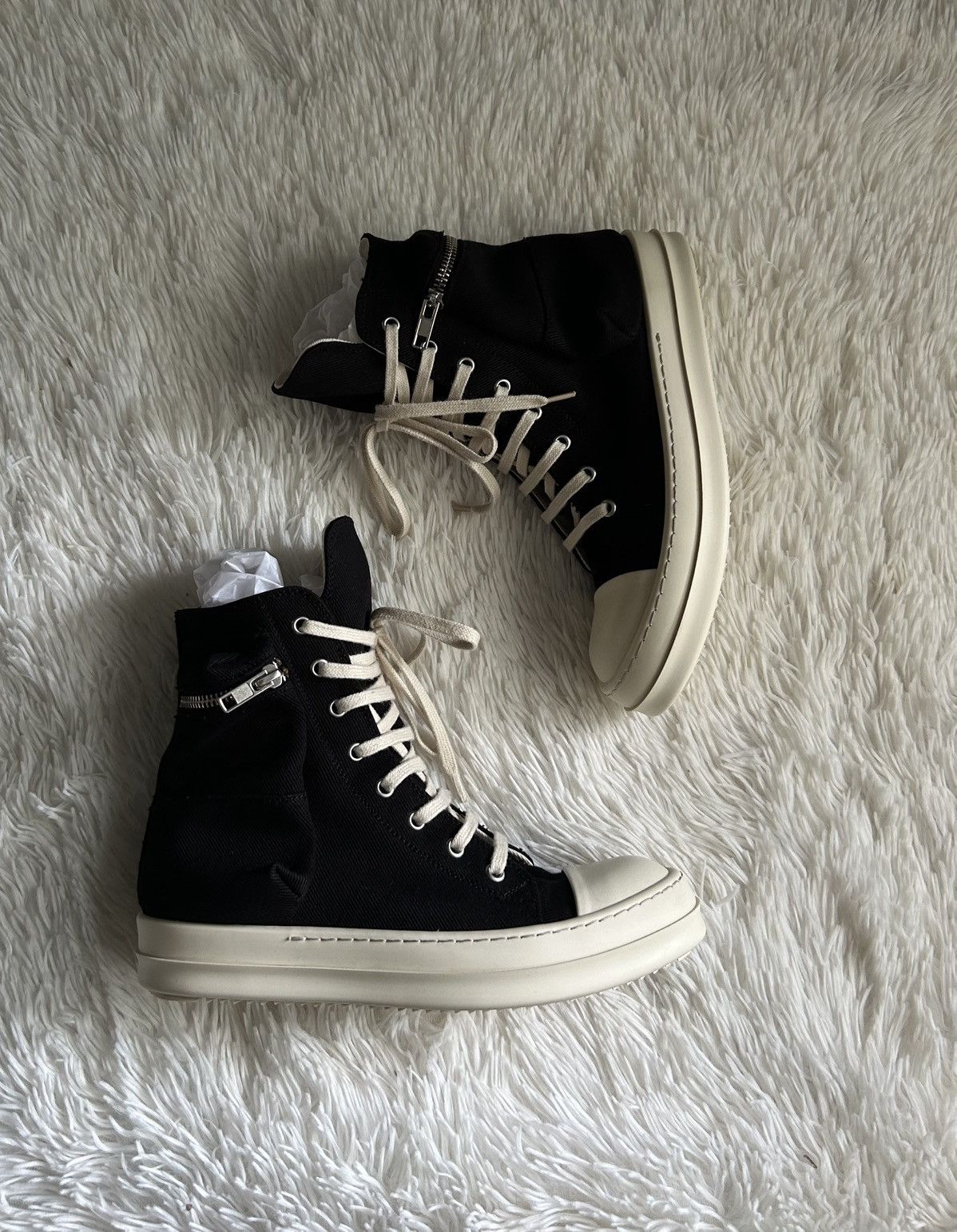 Rick Owens Drkshdw Ramones High Size 38 SHIPS SAME DAY