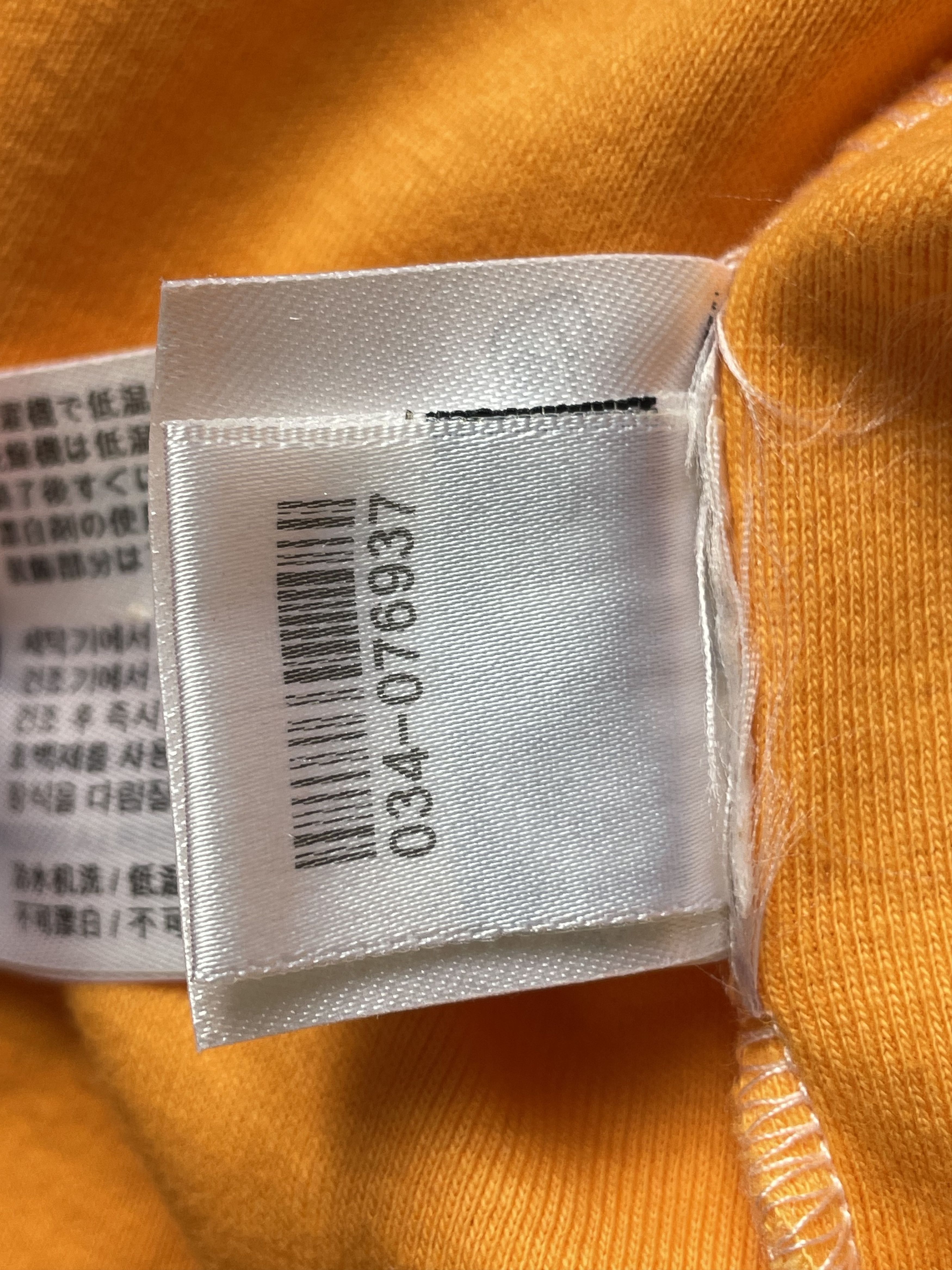 Chrome Hearts Chrome Hearts Orange & Red Dagger Logo Long Sleeve Tee Size US M / EU 48-50 / 2 - 11 Thumbnail