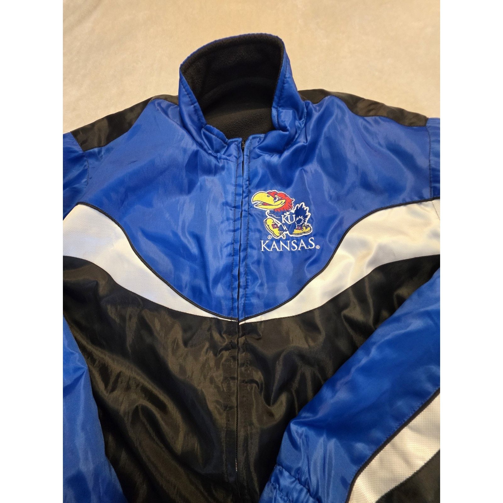 G-III University of Kansas (KU) Jayhawks jacket. Carl Banks Size US XXL / EU 58 / 5 - 3 Thumbnail