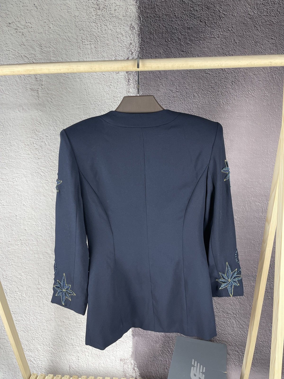 Versace Gian Versa Gianni Versace embroidery rhinestones jacket Size S / US 4 / IT 40 - 12 Thumbnail