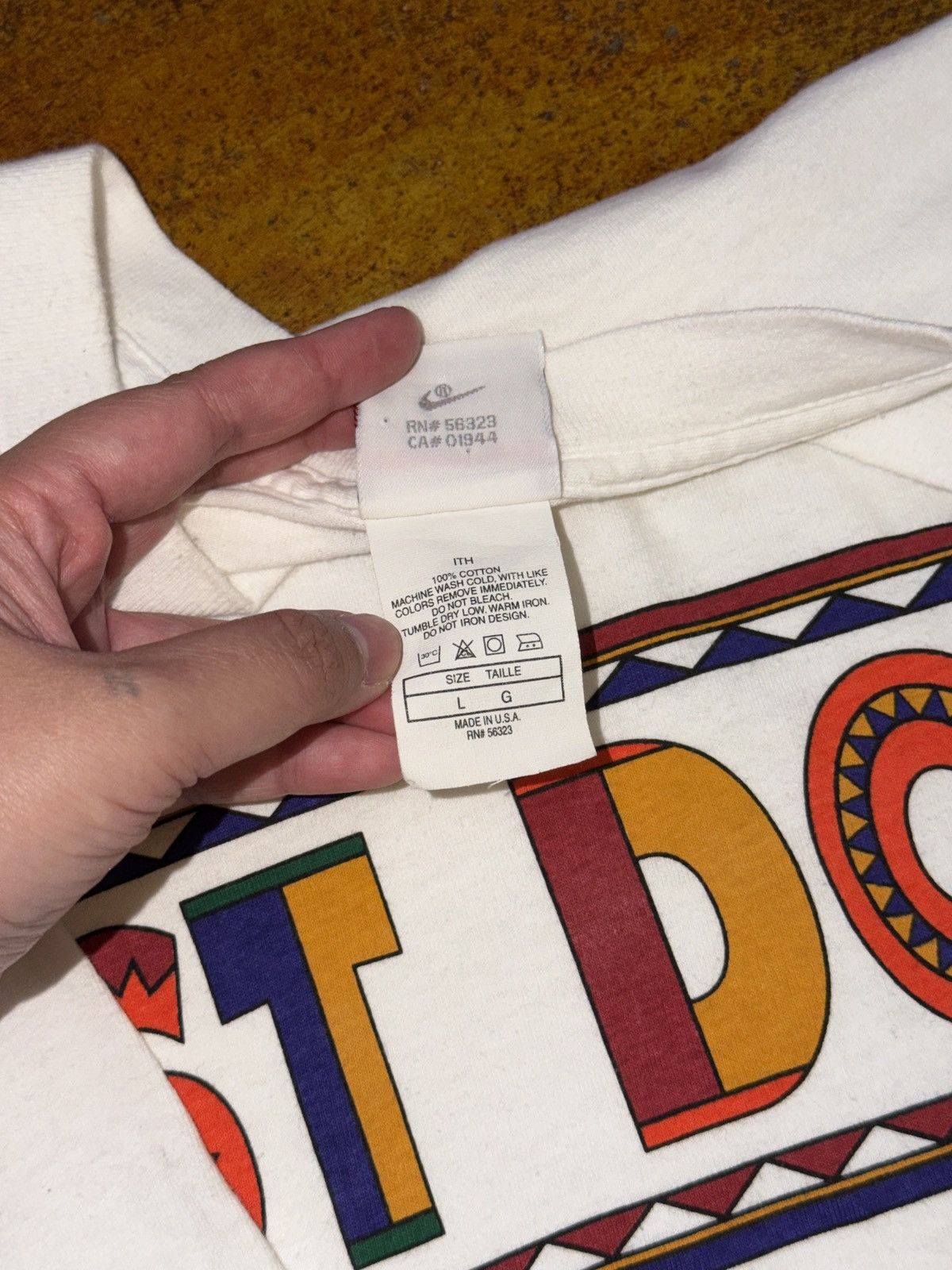 Nike Vintage Nike Just Do IT 90's "Spike Lee" T-shirt Size US L / EU 52-54 / 3 - 6 Thumbnail