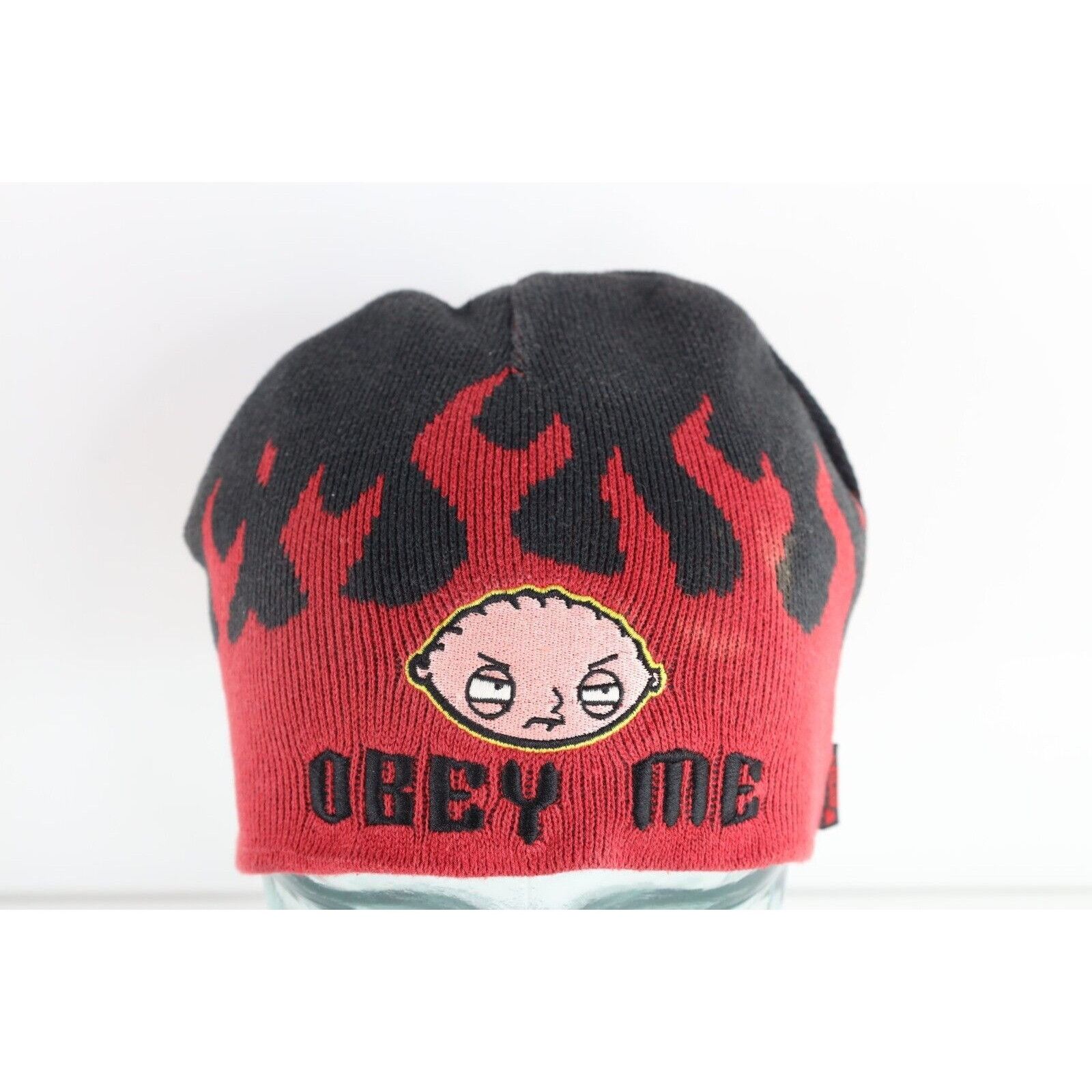 Vintage Vintage Family Guy Distressed Stewie Obey Me Fire Hat Size ONE SIZE - 1 Thumbnail