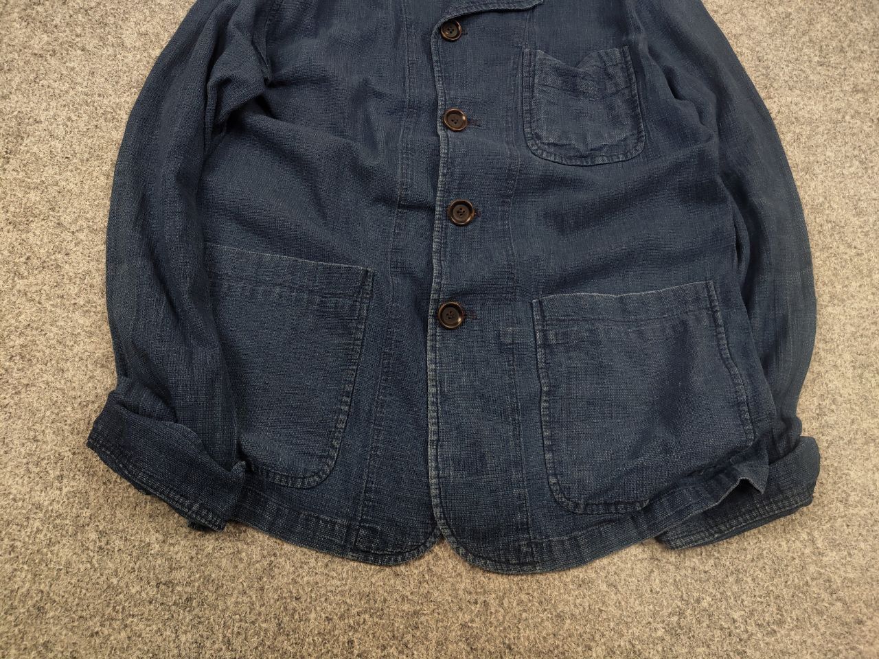 Oliver Spencer Oliver Spencer Design Cotton Faded Light overshirt Jacket Size US S / EU 44-46 / 1 - 5 Thumbnail