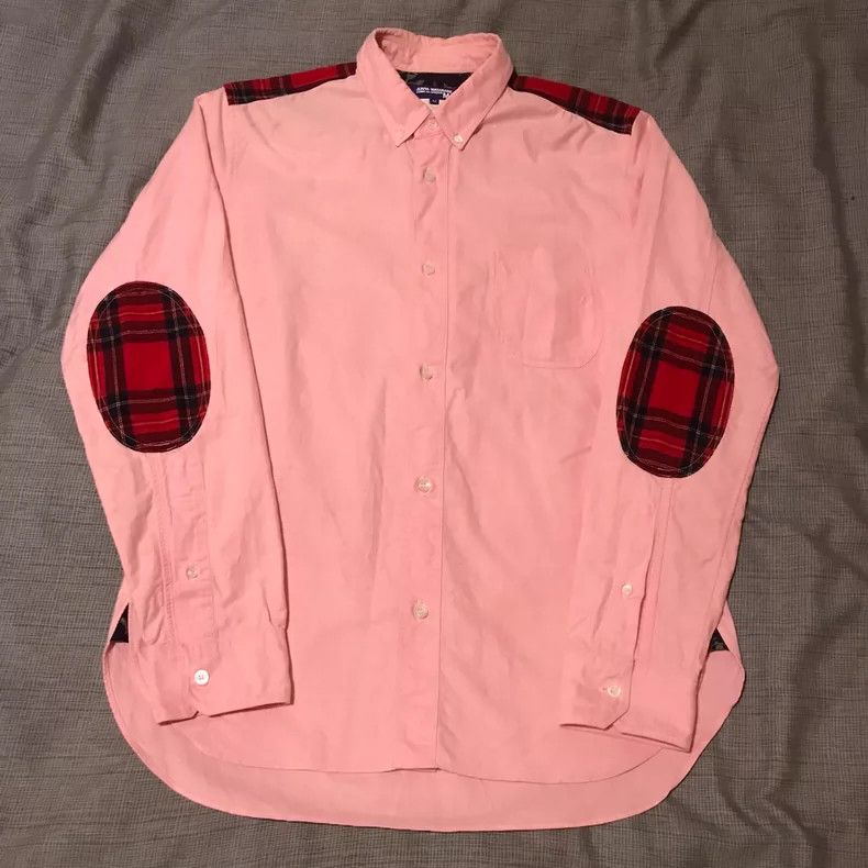 Junya Watanabe Junya watanabe Red and black plaid patch shirt Size M / US 6-8 / IT 42-44 - 1 Thumbnail