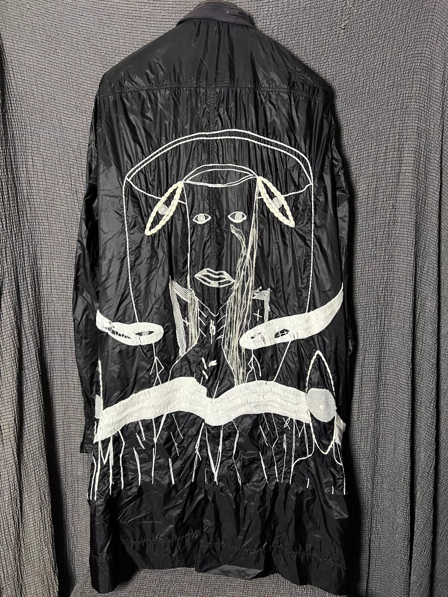 Rick Owens Rick Owens 15ss Graveface Scarf Trench 52 Size US L / EU 52-54 / 3 - 2 Thumbnail
