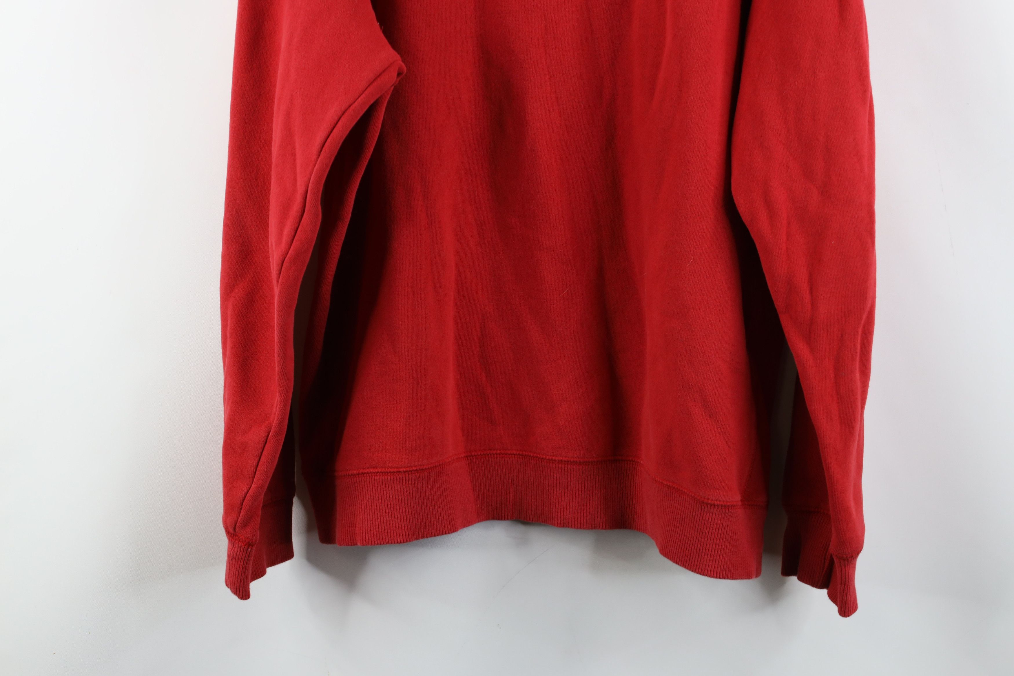 Starter × Vintage Vintage Starter Faded Blank Crewneck Sweatshirt Red Size US M / EU 48-50 / 2 - 14 Thumbnail