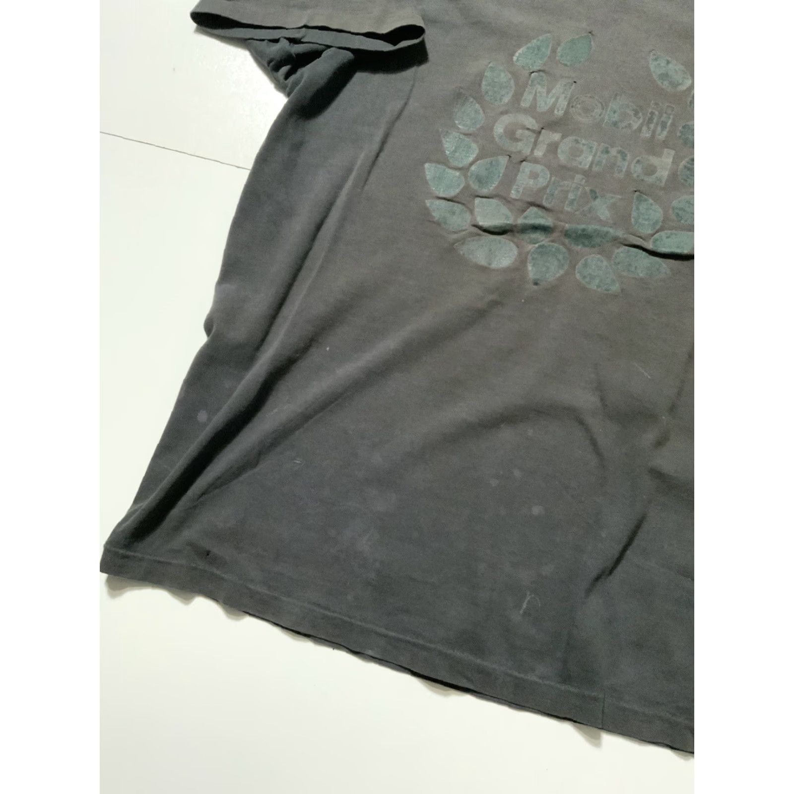 Nike VINTAGE Nike T-Shirt Grand Prix Racing Single Stitch Faded Black L Mens Size US L / EU 52-54 / 3 - 5 Thumbnail