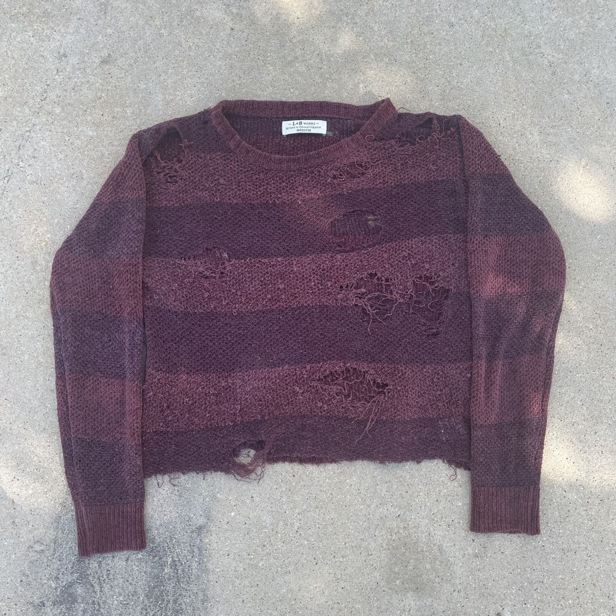 Tornado Mart L.B. Works Japanese striped sweater Size US M / EU 48-50 / 2 - 1 Thumbnail