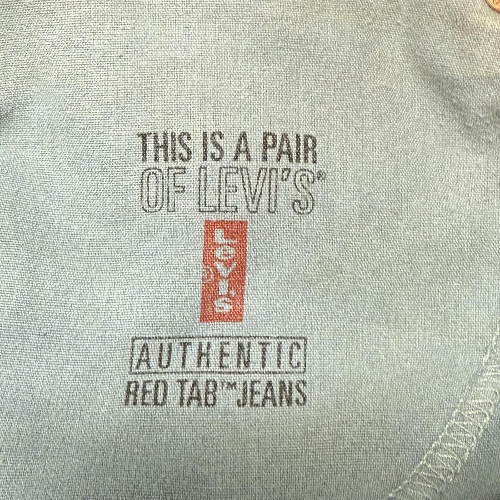 Other Levi’s Regular Fit Straight Leg Blue Denim Jeans Size US 30 / EU 46 - 8 Thumbnail
