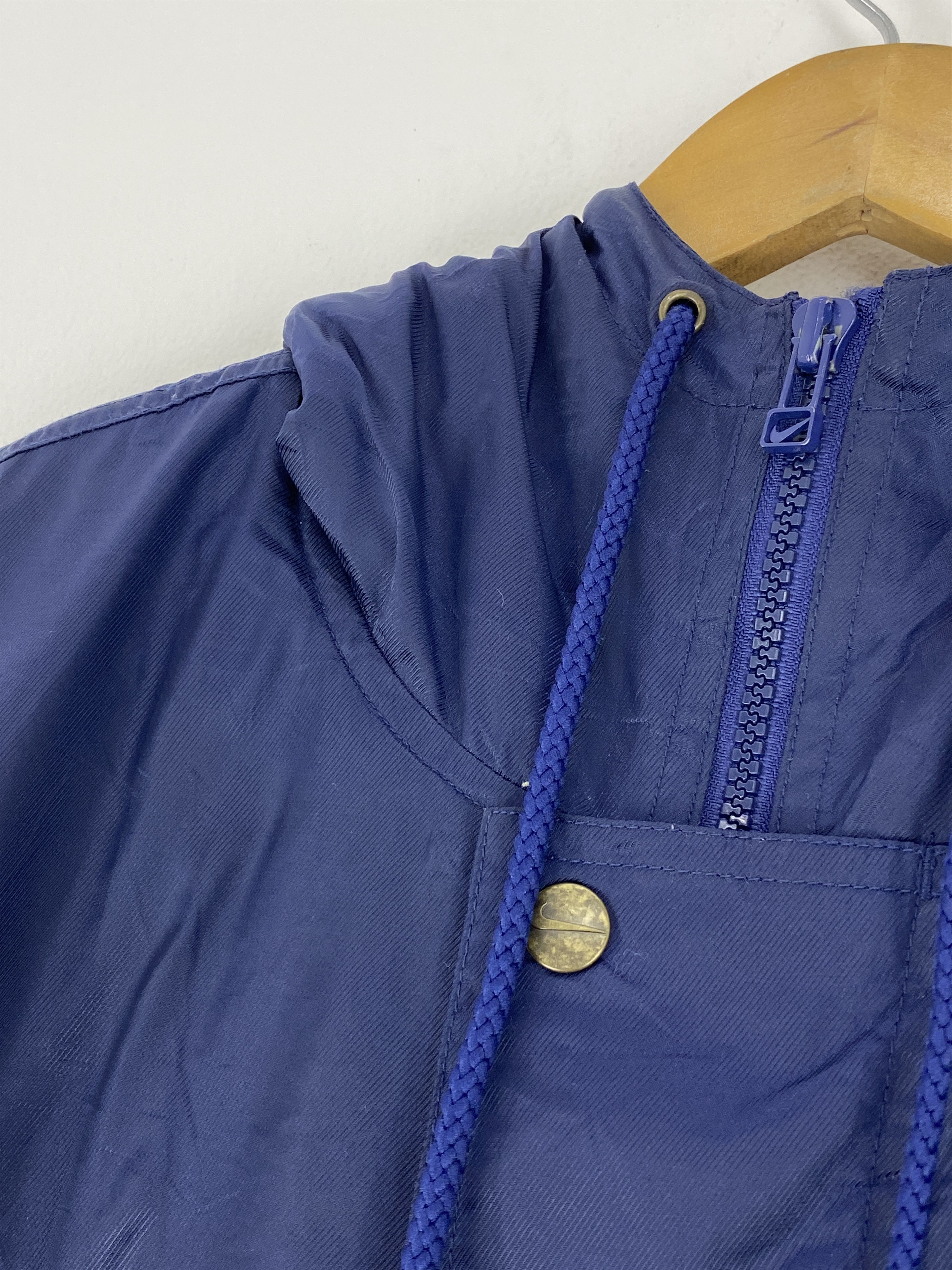 Nike Vintage 90s Nike Big Logo Embroidered Sherpa Jacket J1955 Size US M / EU 48-50 / 2 - 8 Thumbnail