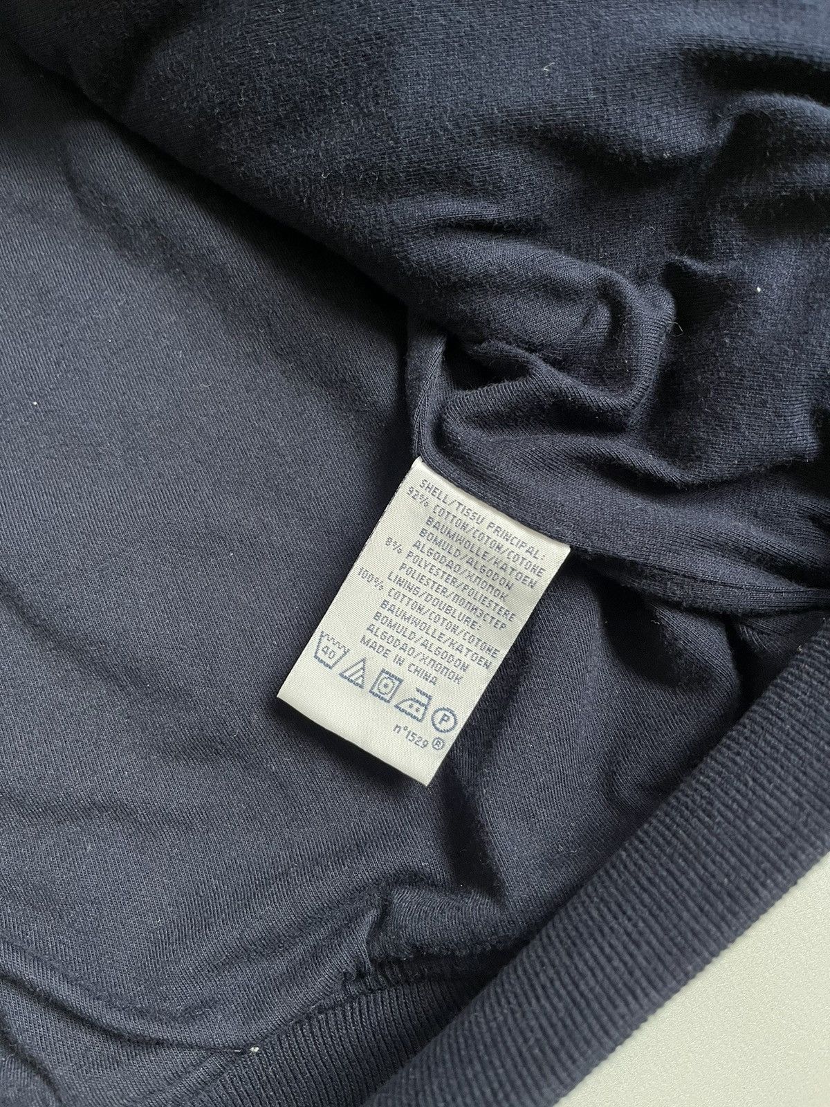 Polo Ralph Lauren Vintage 90s Polo Ralph Lauren Blue Cotton Bomber Sweatshirt Size US M / EU 48-50 / 2 - 7 Thumbnail