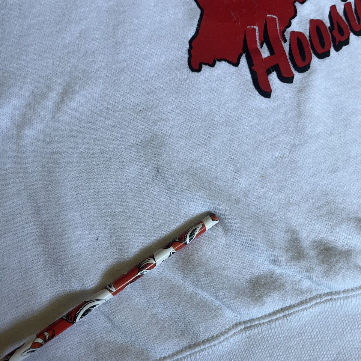 Vintage Vintage 80s Indiana University Hoosiers Crewneck Sweatshirt Size US L / EU 52-54 / 3 - 7 Thumbnail