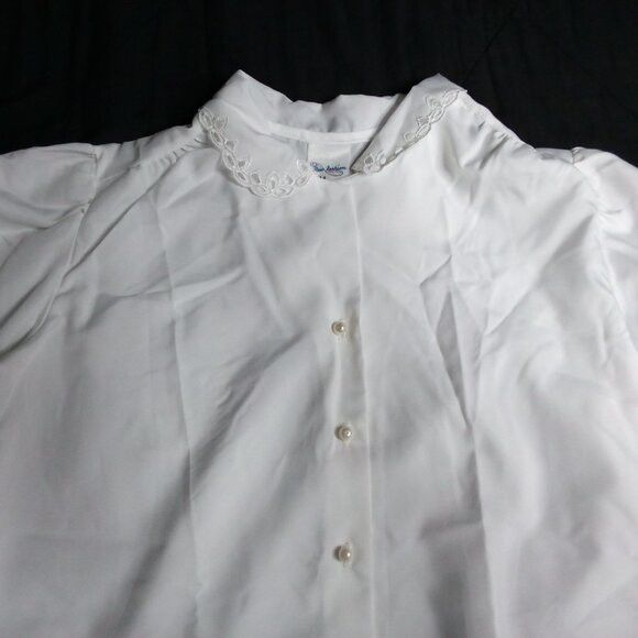 Other Deadstock Vintage New Fashion Lace Button Shirt Size XL / US 12-14 / IT 48-50 - 1 Thumbnail