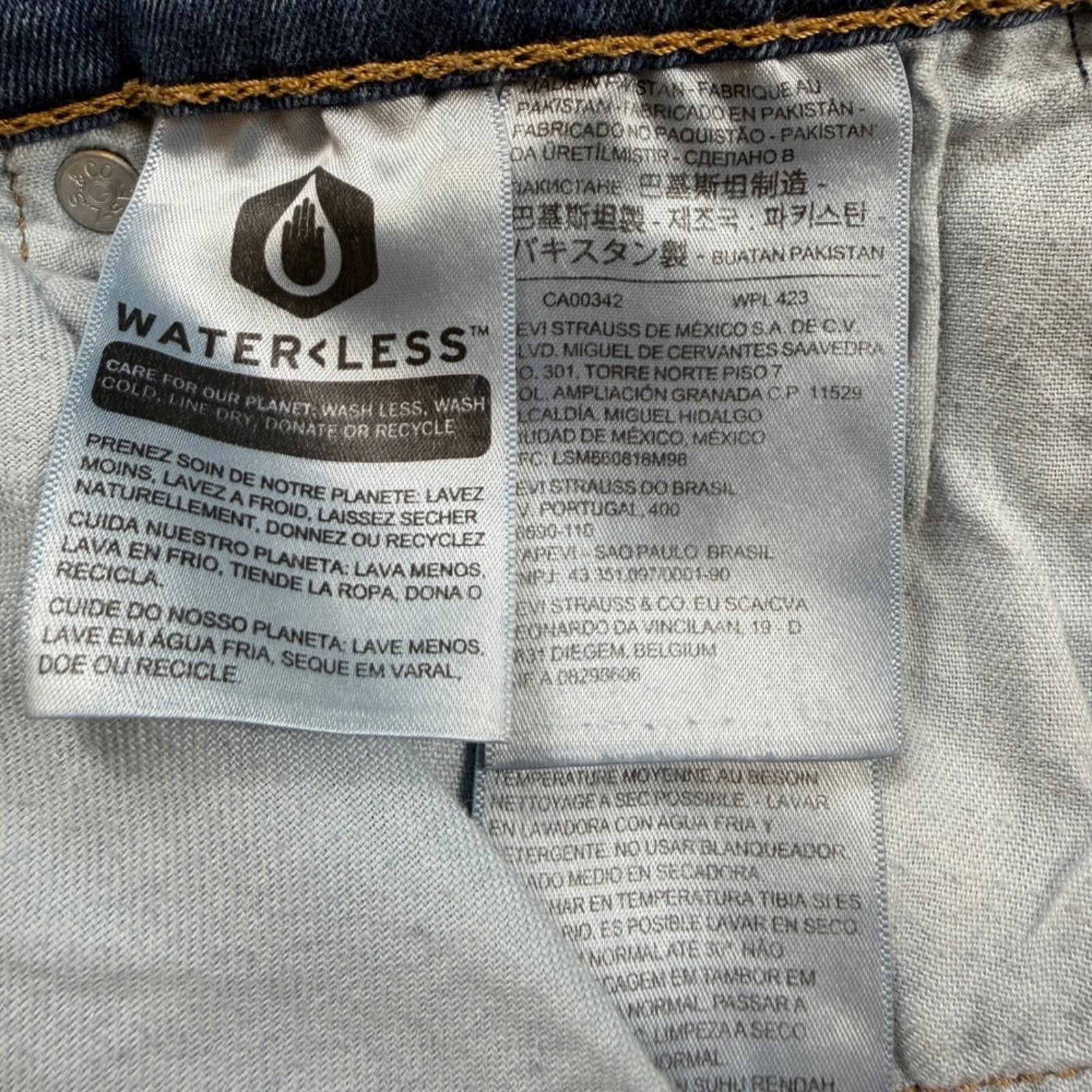 Levi's Levis 502 Regular Taper Mens Jeans 42x32 Medium Blue Size US 42 / EU 58 - 7 Thumbnail