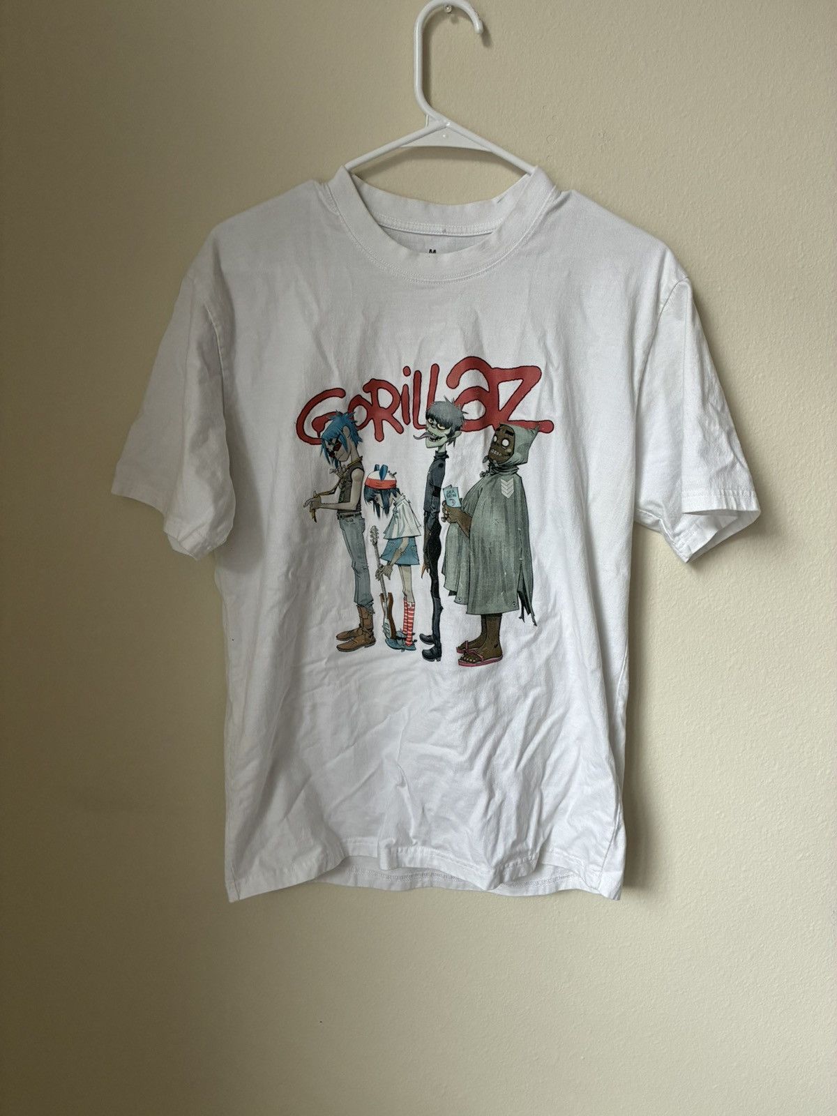 Vintage Rare Gorillaz band t shirt Size US M / EU 48-50 / 2 - 1 Thumbnail