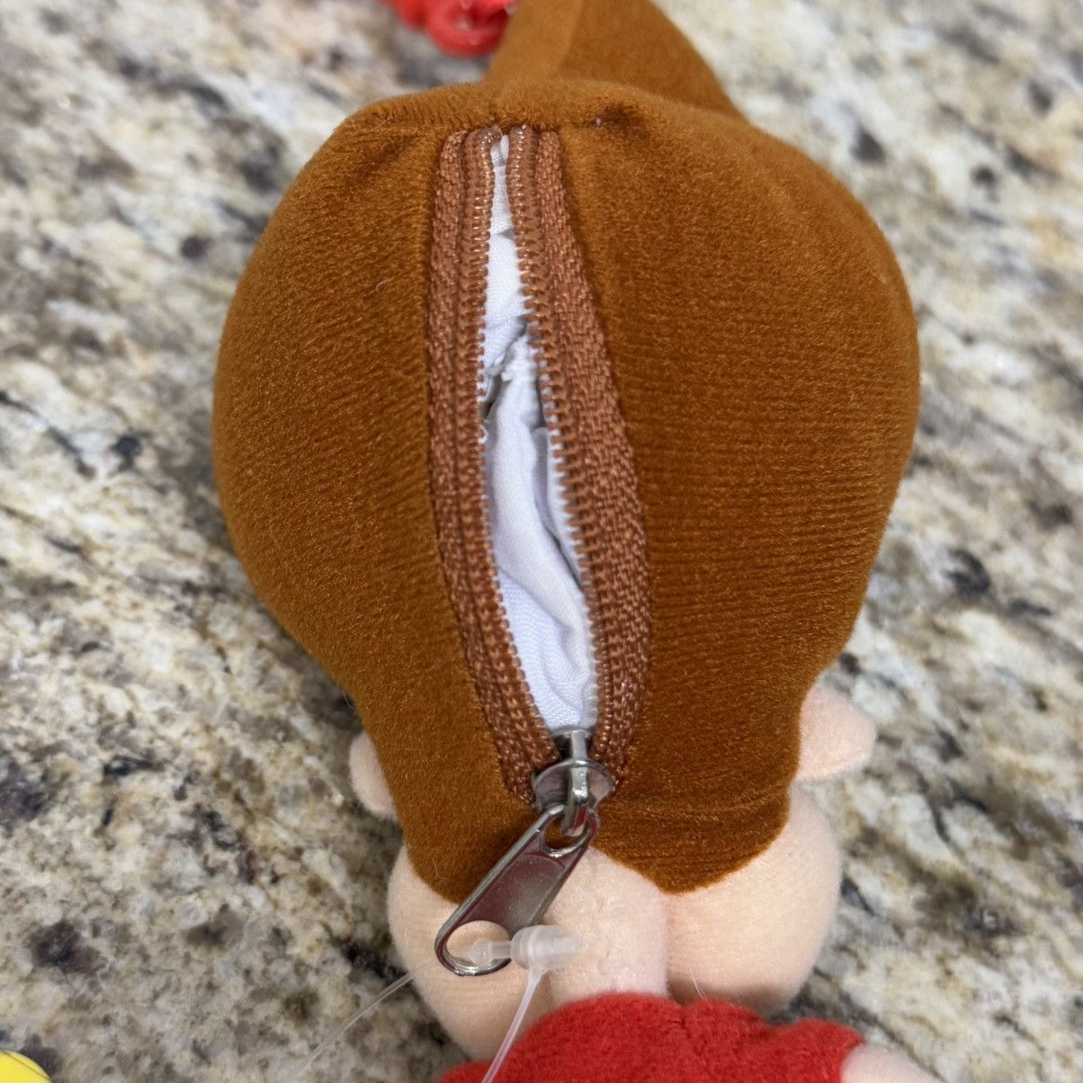 Nickelodeon × Vintage 2003 Jimmy Neutron Plush Zipper Coin Pouch Bag Keychain 10” Size ONE SIZE - 7 Thumbnail
