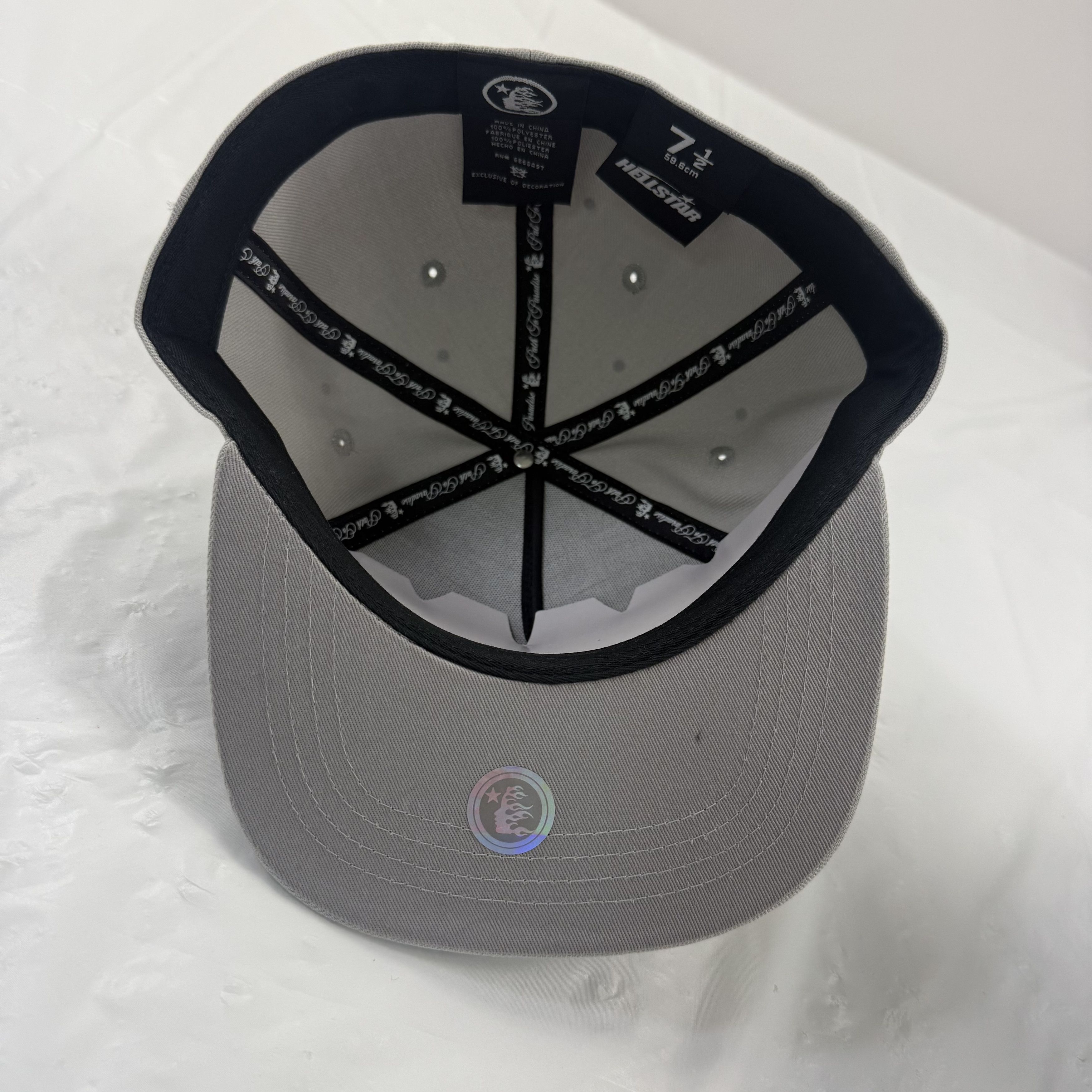 HELLSTAR Hellstar Path to Paradise Rhinestone Fitted Hat Size 7 1/2 Size ONE SIZE - 6 Thumbnail